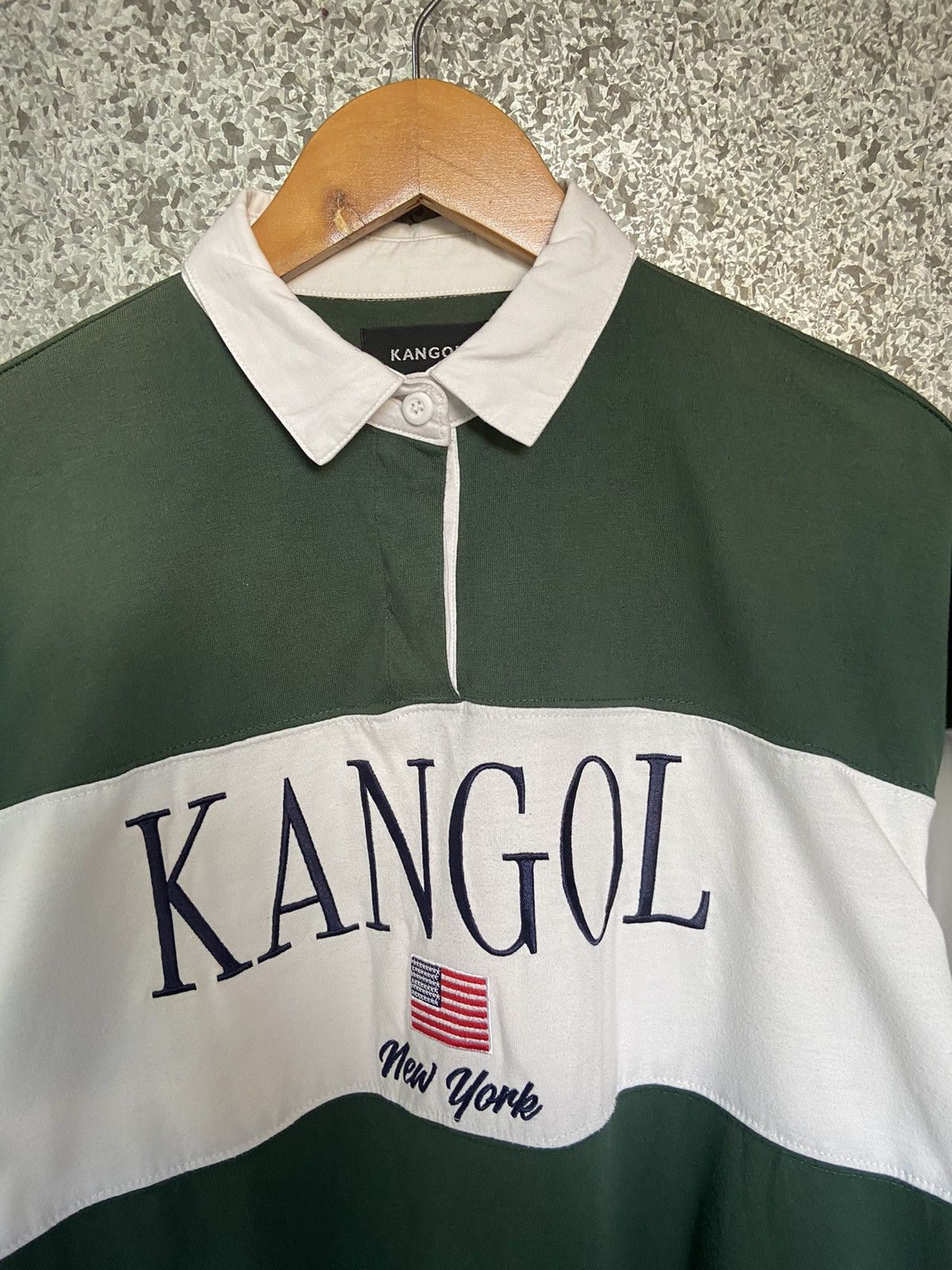 Kangol Vintage Kangol polo rugby Size US L / EU 52-54 / 3 - 2 Thumbnail