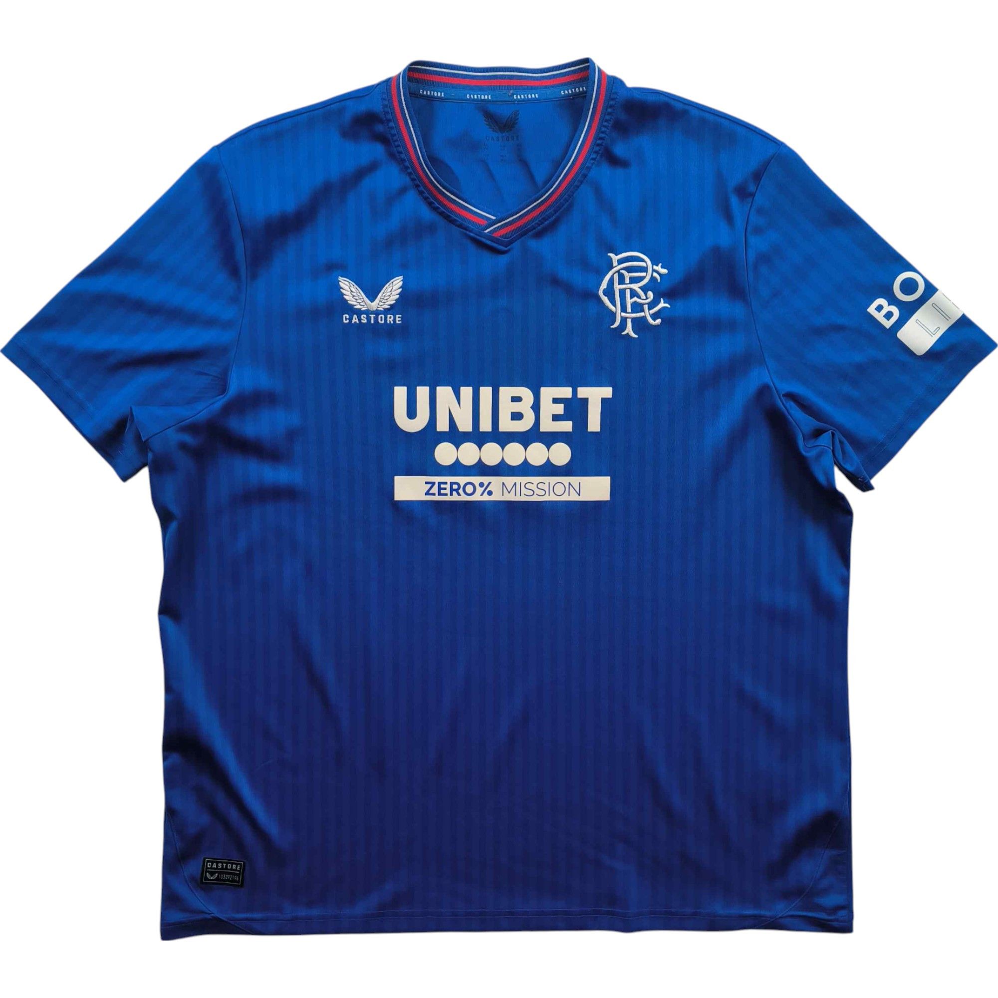 Castore Rangers 2023-24 Castore home football jersey shirt size XXL Size US XXL / EU 58 / 5 - 1 Thumbnail
