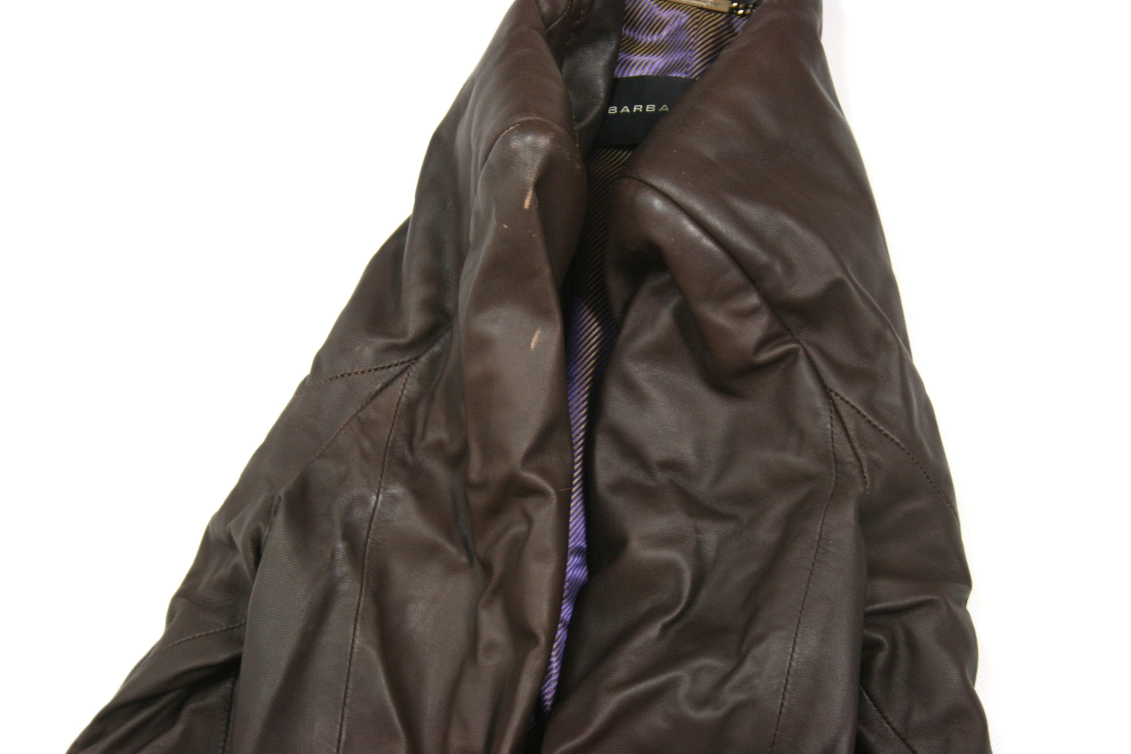 Barbara Bui Leather Blazer Size M / US 6-8 / IT 42-44 - 7 Thumbnail