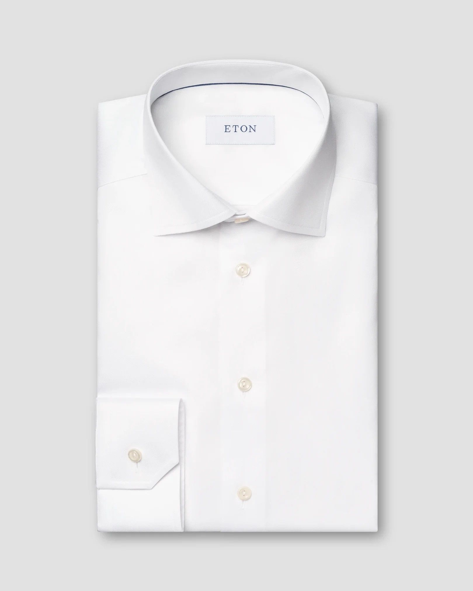 Eton Eton Signature Twill Dress Shirt Button Up Slim Fit Size US M / EU 48-50 / 2 - 2 Thumbnail