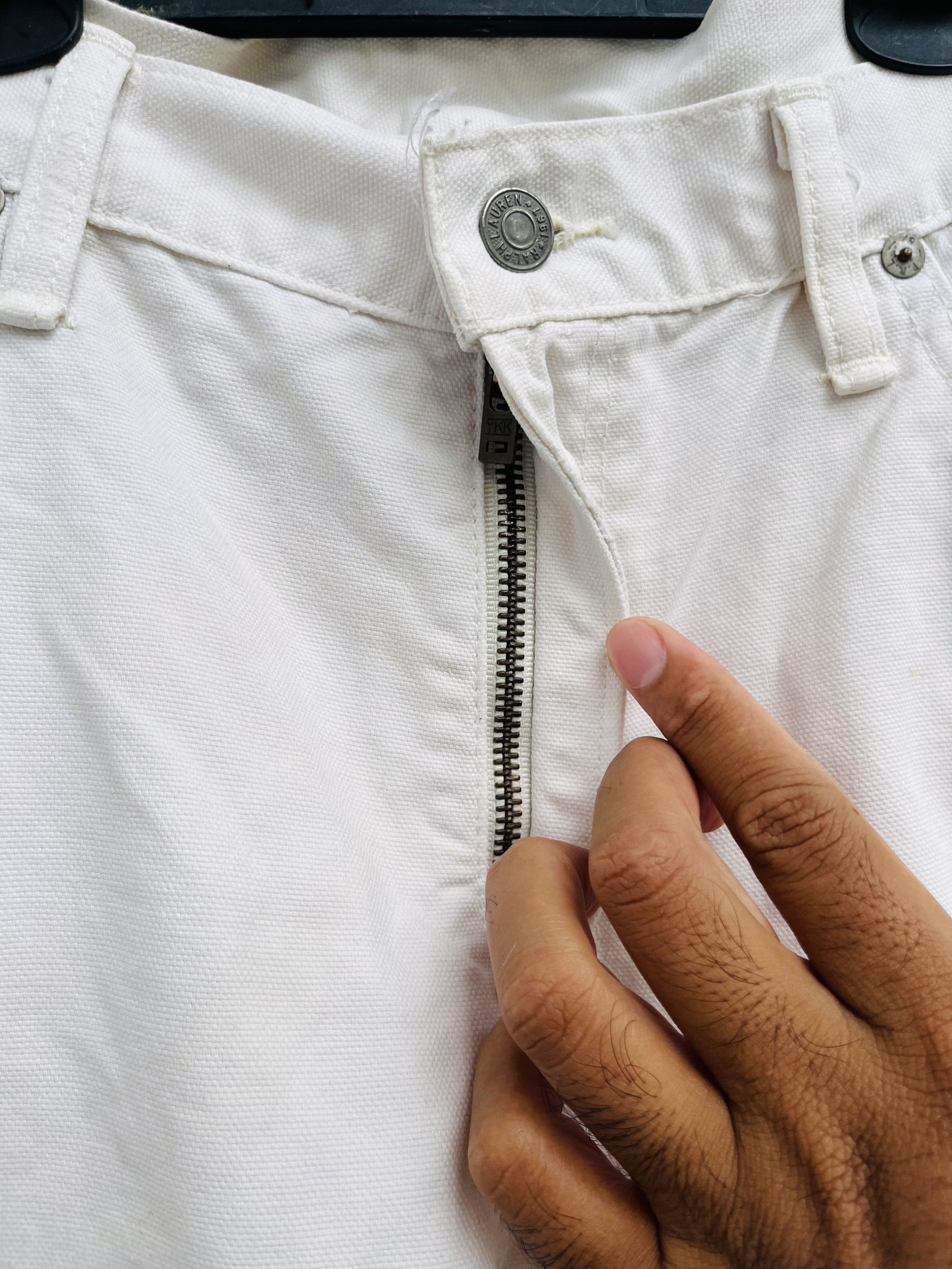 Japanese Brand × Polo Ralph Lauren × Vintage Vintage Polo Ralph Lauren White Colour Size US 37 - 7 Thumbnail