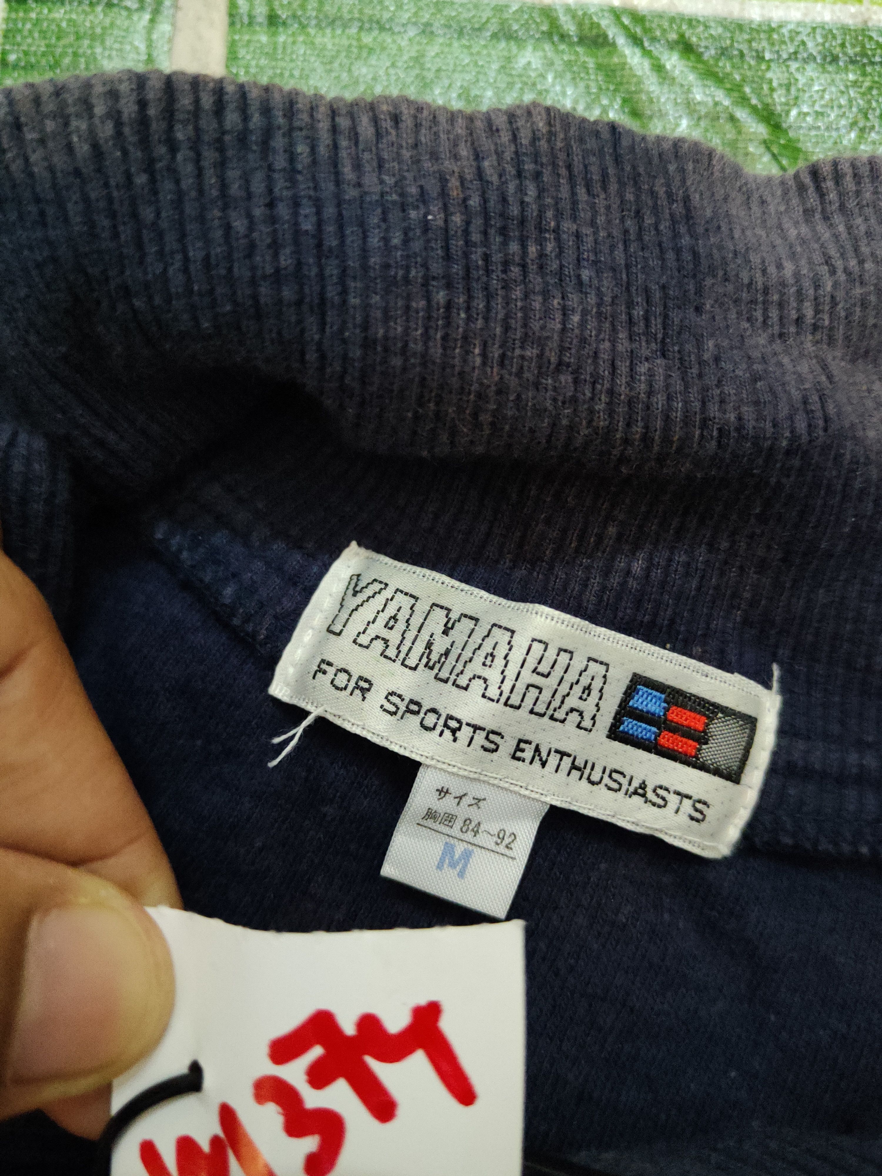 Yamaha Yamaha vintage Navy faded Knitwear Sweatshirts #W1374 Size US M / EU 48-50 / 2 - 12 Thumbnail