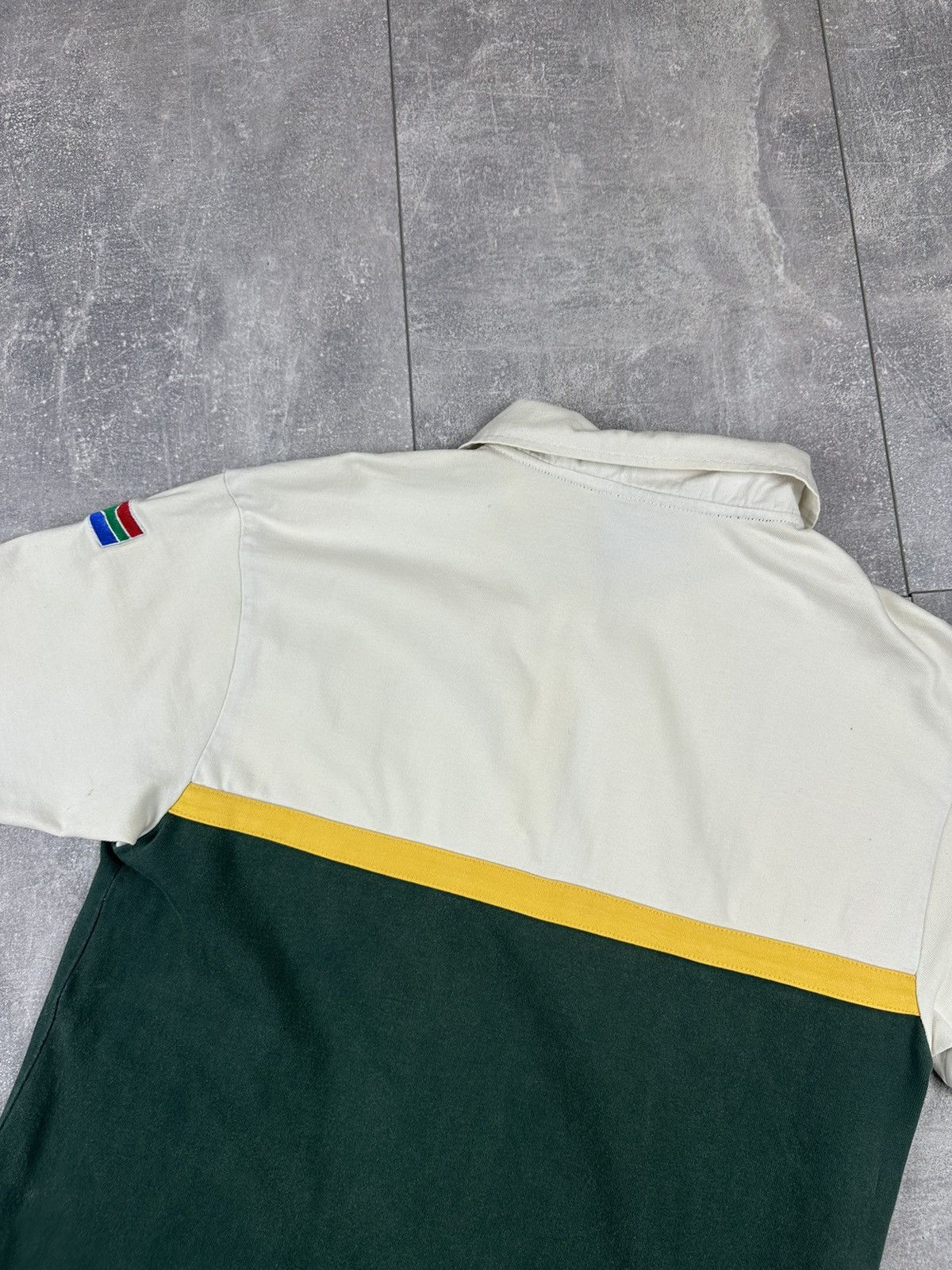 Canterbury of New Zealand Canterbury South Africa Rugby Vintage Retro Polo Size US S / EU 44-46 / 1 - 19 Thumbnail