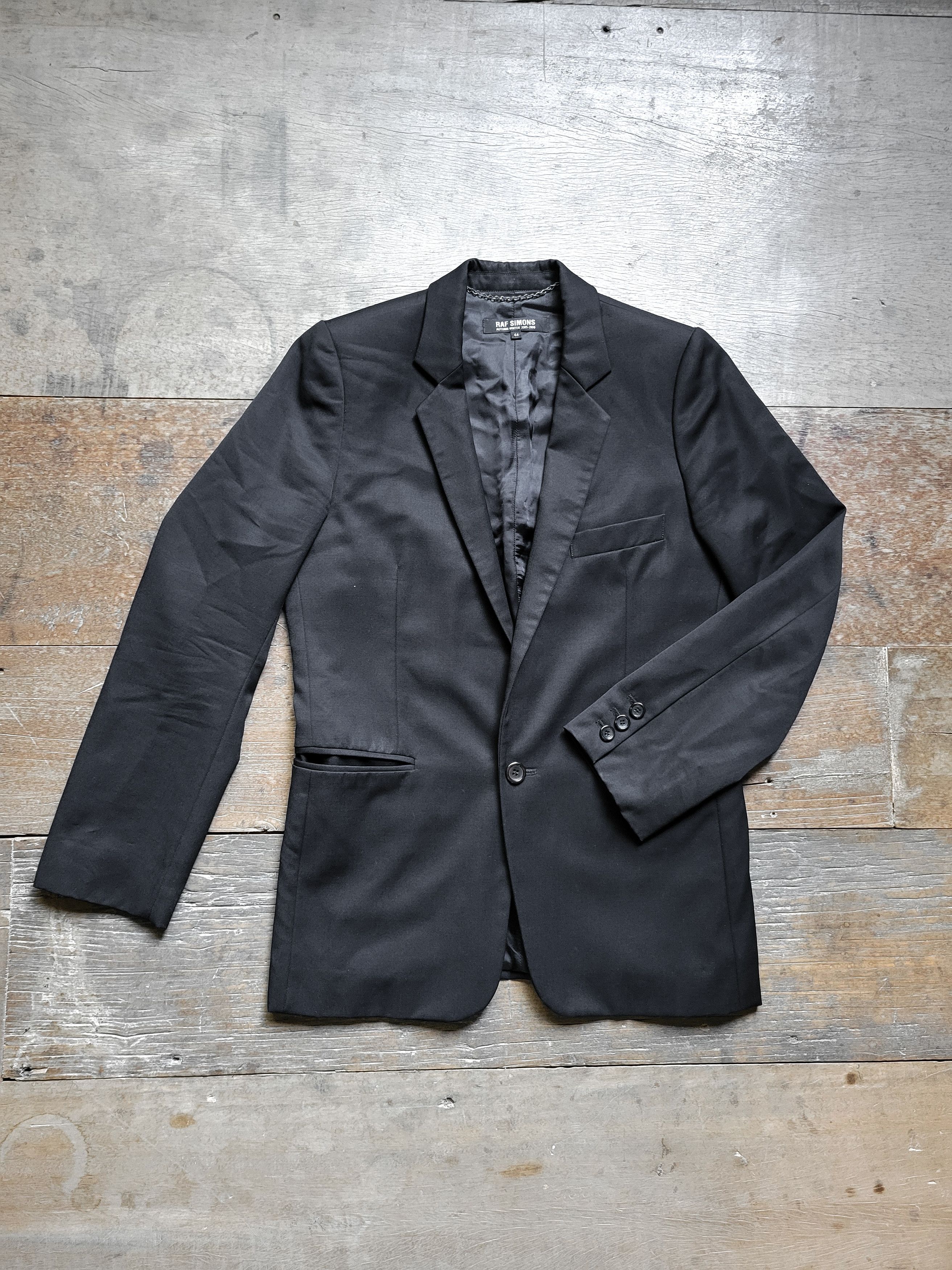 A*y様 RAF SIMONS SCHOOL UNIFORM BLAZER M Raf Simons 1997 Super 120's Wool Slim Schoolboy Blazer – ENDYMA