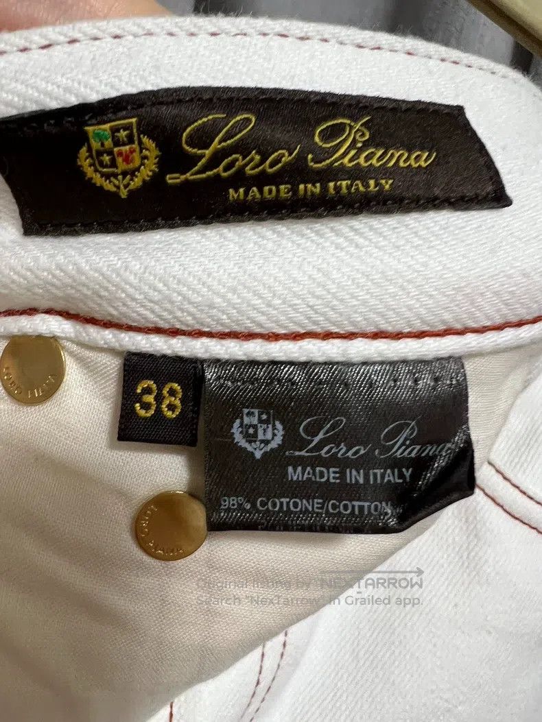 Loro Piana Loro Piana Low-waist casual pants / jeans Size 25" / US 0 / IT 36 - 7 Thumbnail