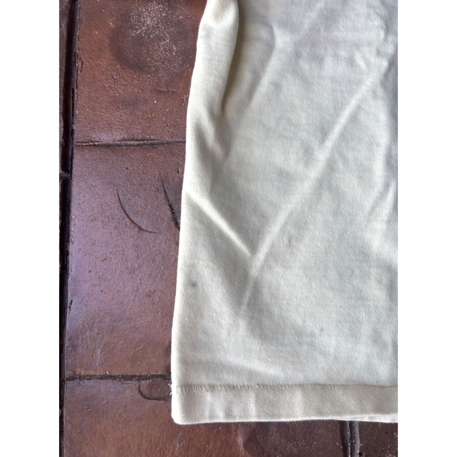 Fear of God Fear of God ESSENTIALS Oversized T-Shirt Essentials Fear of Gods Streetwear S Small Dusty Beige Yellow Cotton Crew Neck Short Sleeve Men T-Shirt Size US S / EU 44-46 / 1 - 6 Thumbnail