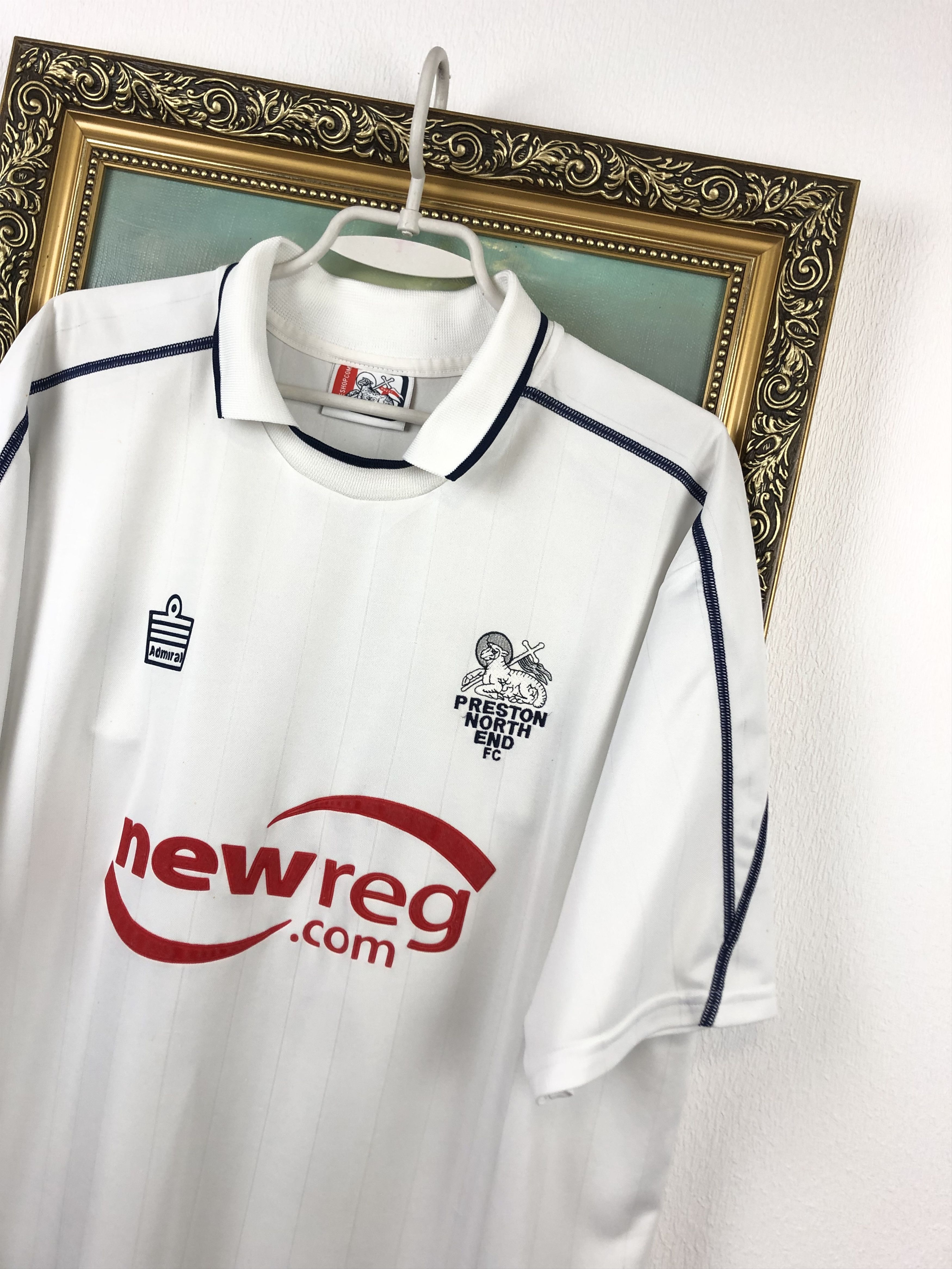 Vintage Preston North End football shirt #11 Healy Jersey Tee Hype Size US XL / EU 56 / 4 - 4 Thumbnail