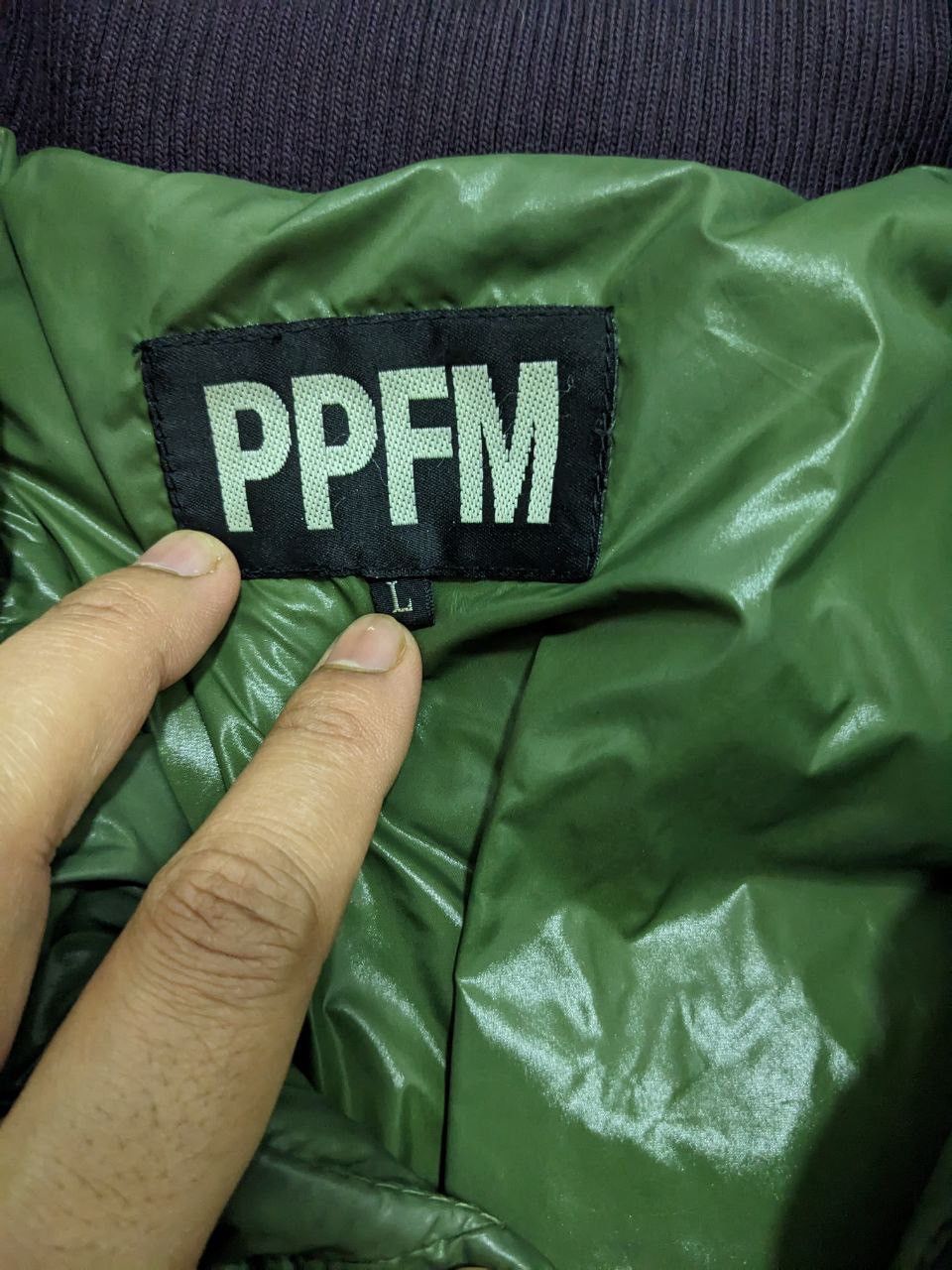 PPFM RARE PURPLE ‘PPFM IS REGISTERED AT ROCK’ PUFFER JACKET Size US S / EU 44-46 / 1 - 13 Thumbnail