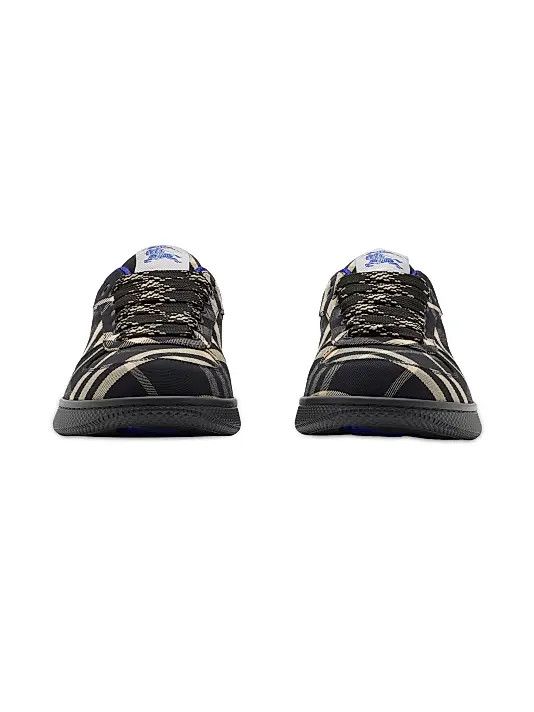 Burberry os11x0226 Terrace Check Low-Top Sneakers In Multicolor Size US 10 / EU 43 - 2 Thumbnail