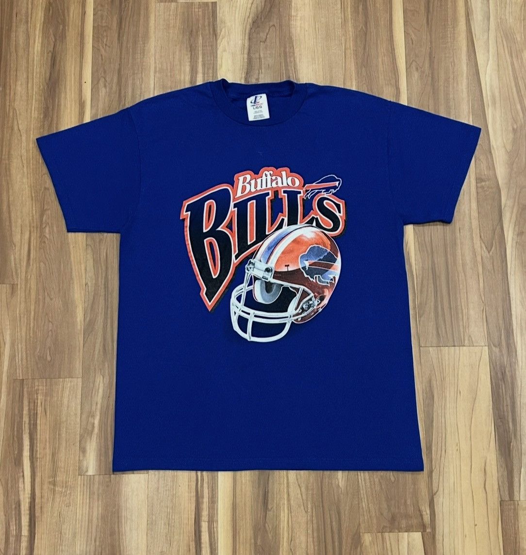 Logo Athletic Vintage 90s Buffalo Bills Tee Size US L / EU 52-54 / 3 - 1 Thumbnail