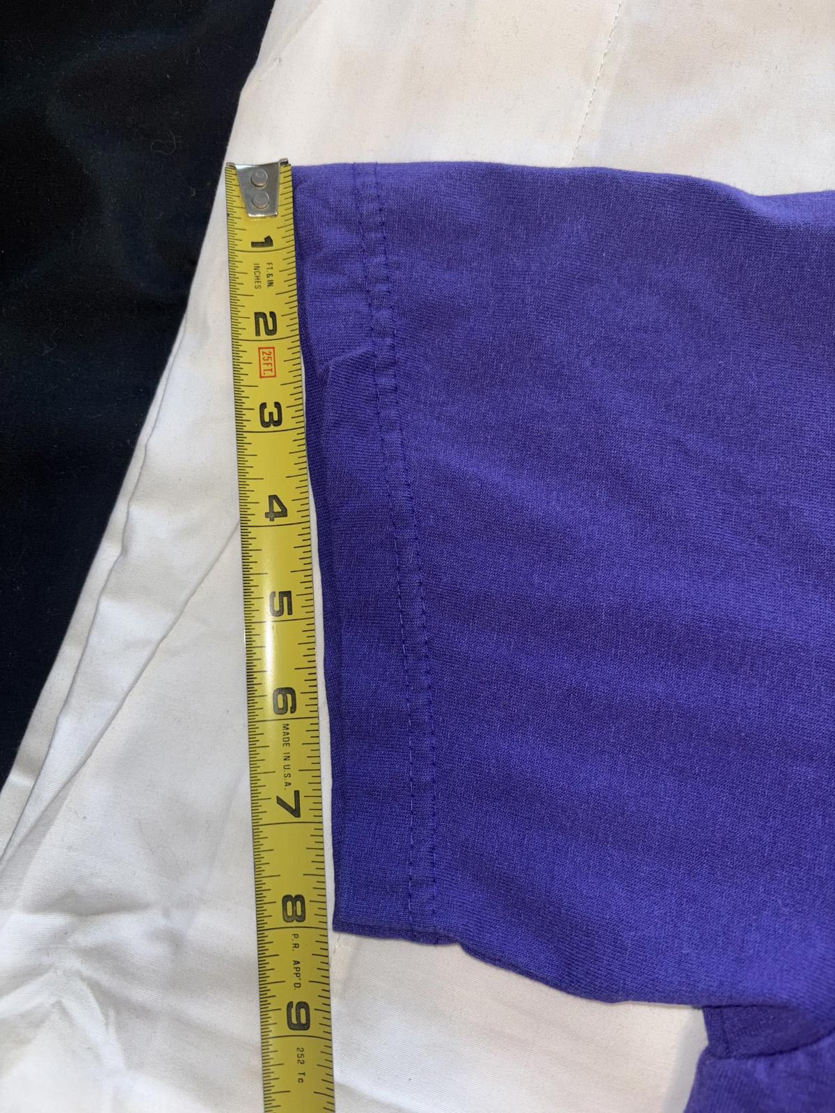 Basic Editions Vintage Basic Editions Purple T-Shirt Size L / US 10 / IT 46 - 7 Thumbnail