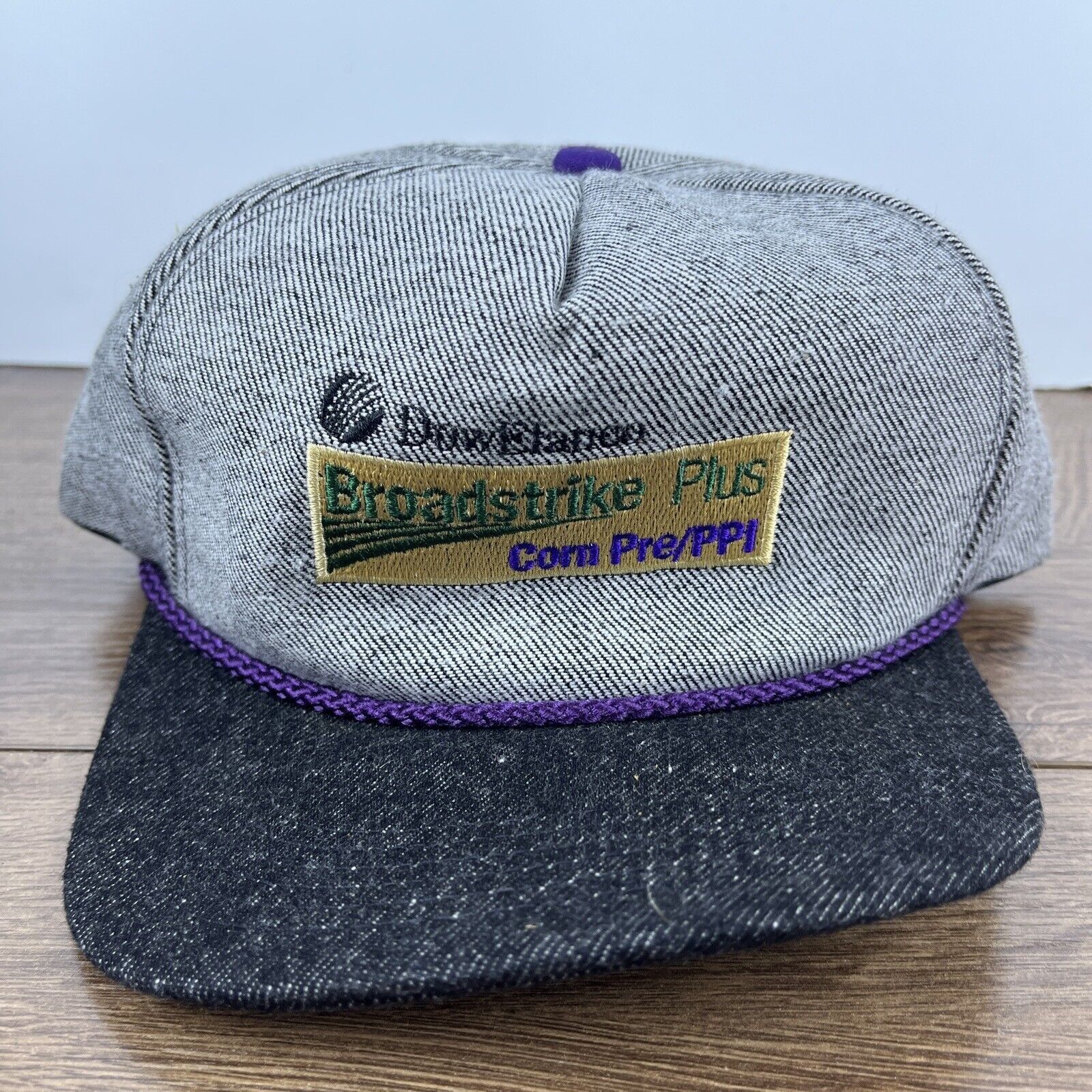 Other Broadstrike Plus Corn Hat Gray Snapback Hat Adjustable Adult Size ONE SIZE - 4 Thumbnail