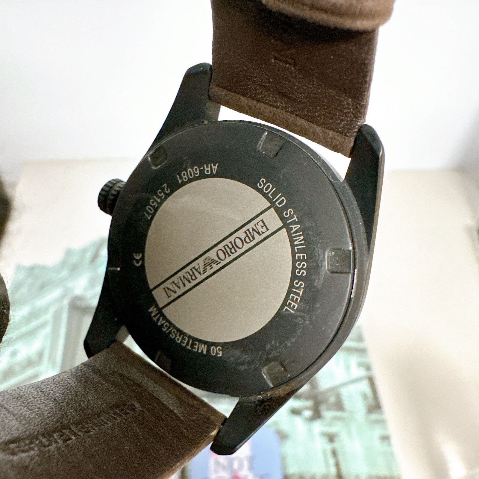 Emporio Armani Emporio Armani AR6081 Sportivo Chronograph Strap Watch Size ONE SIZE - 5 Thumbnail