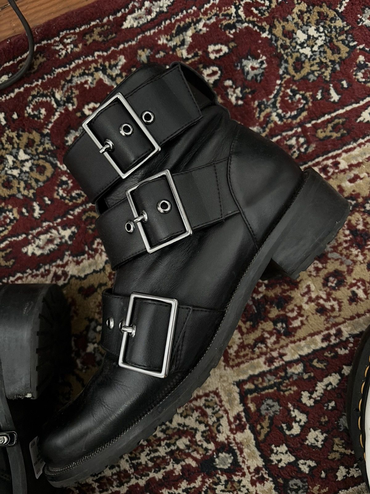 Other Leather Strap Boots Size US 8.5 / EU 41-42 - 1 Thumbnail