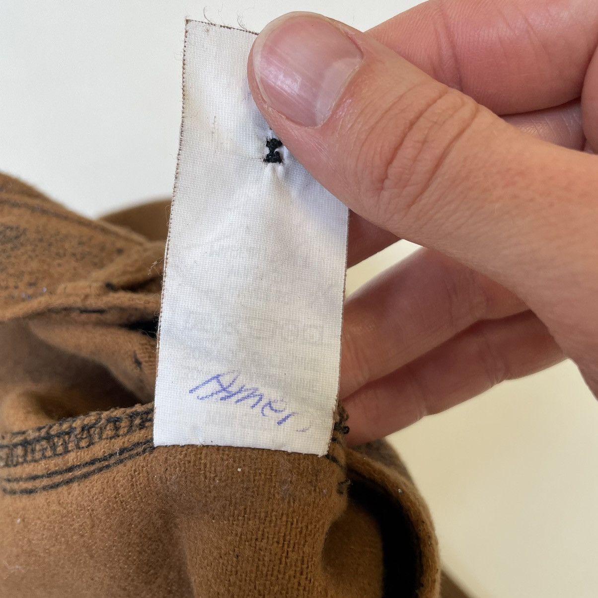 Maison Margiela Early 2000s Cracked Leather Effect Utility Trousers Size US 34 / EU 50 - 10 Thumbnail