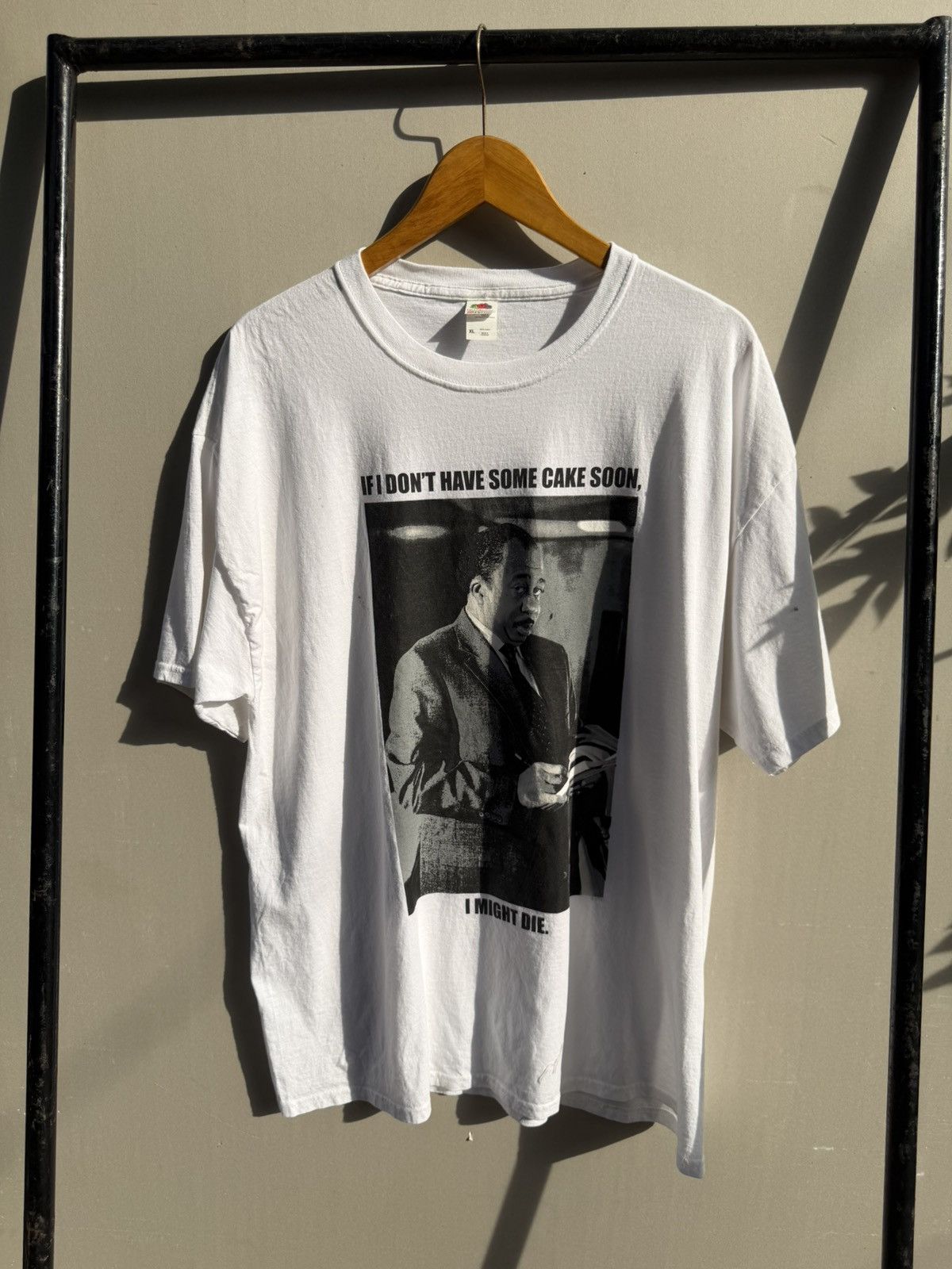 Vintage If I Don’t Have Some Cake Soon, I Might Die” Graphic Tee Size US XL / EU 56 / 4 - 1 Thumbnail
