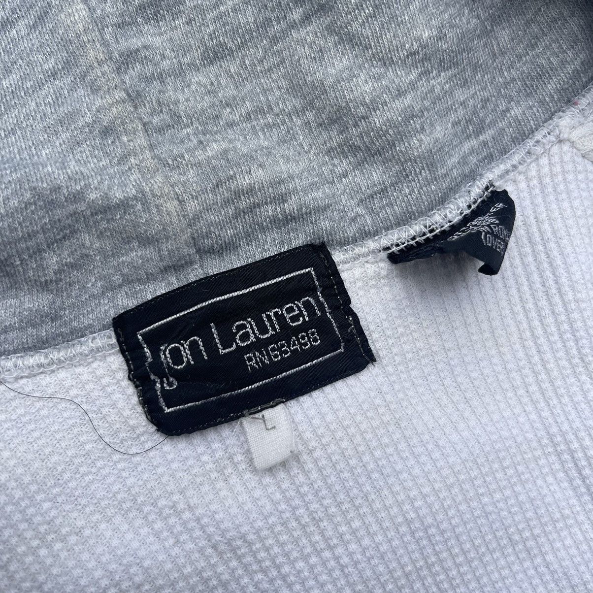 Vintage Vintage Thrashed 80s JON LAUREN Double Sided Full Zip Raglan Size US L / EU 52-54 / 3 - 4 Thumbnail