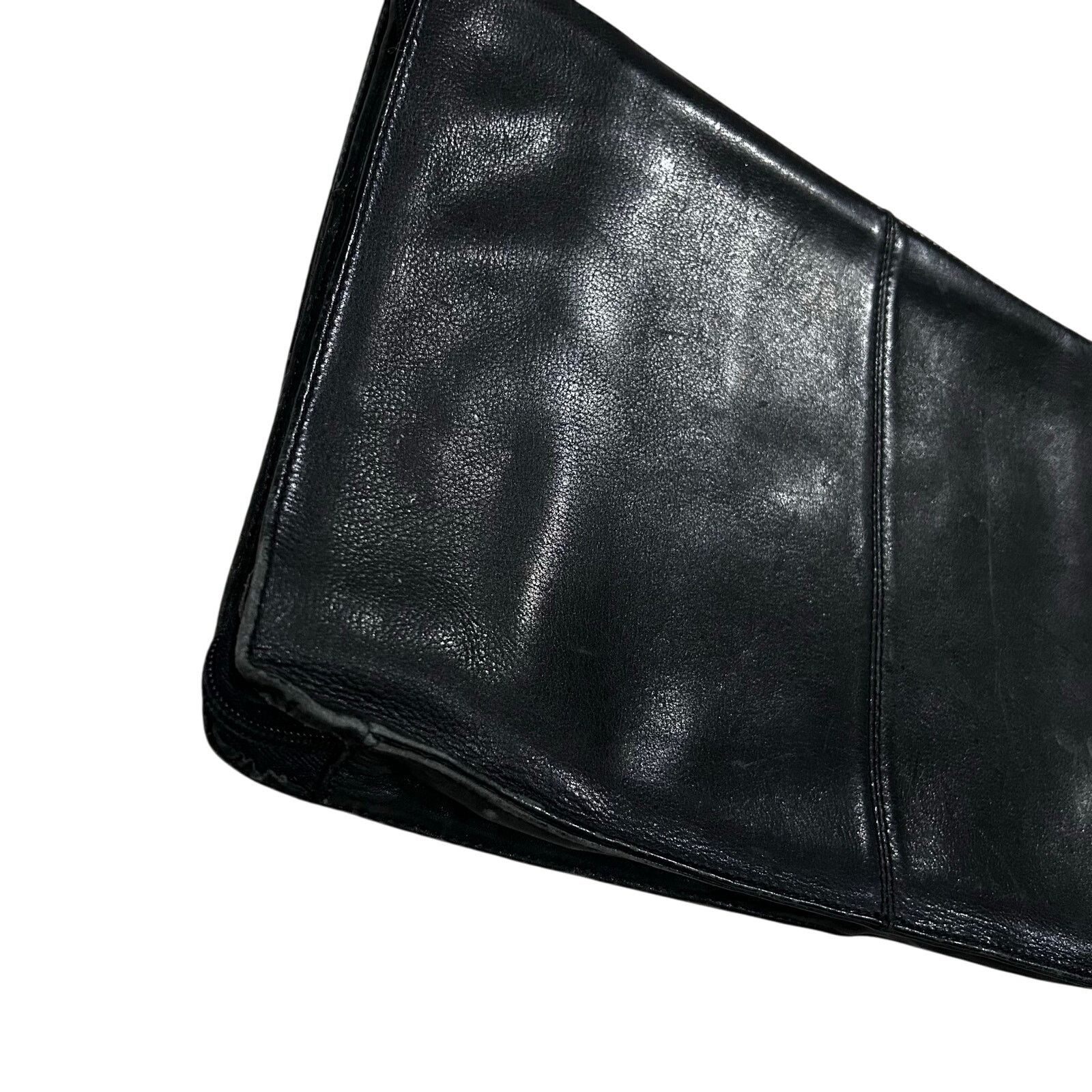 Other Vintage Bellino Black Leather Briefcase Bag Size ONE SIZE - 8 Thumbnail