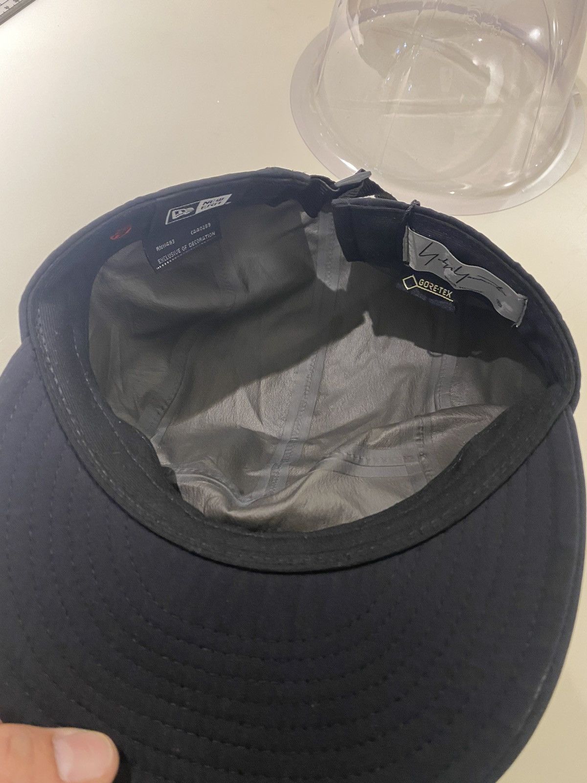 Goretex × New Era × Yohji Yamamoto New Era Yohji Yamamoto Goretex Adjustable Hat Size ONE SIZE - 7 Thumbnail