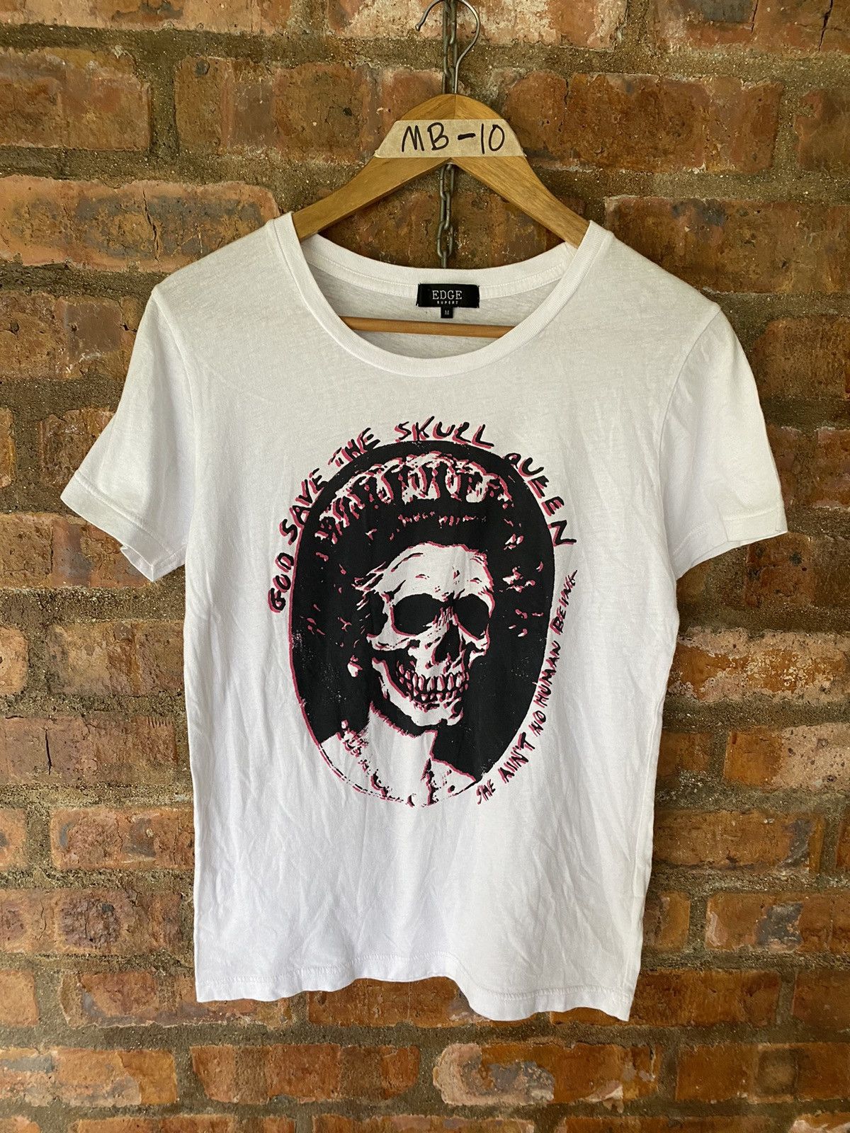 Jun Takahashi 2000s EDGE Rupert Punk God Save the skull tee Size US S / EU 44-46 / 1 - 2 Thumbnail