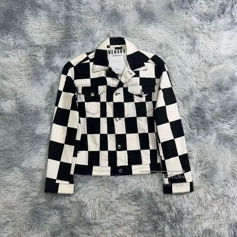 Versace Versace Plaid denim top Size US XXS / EU 40 - 1 Thumbnail