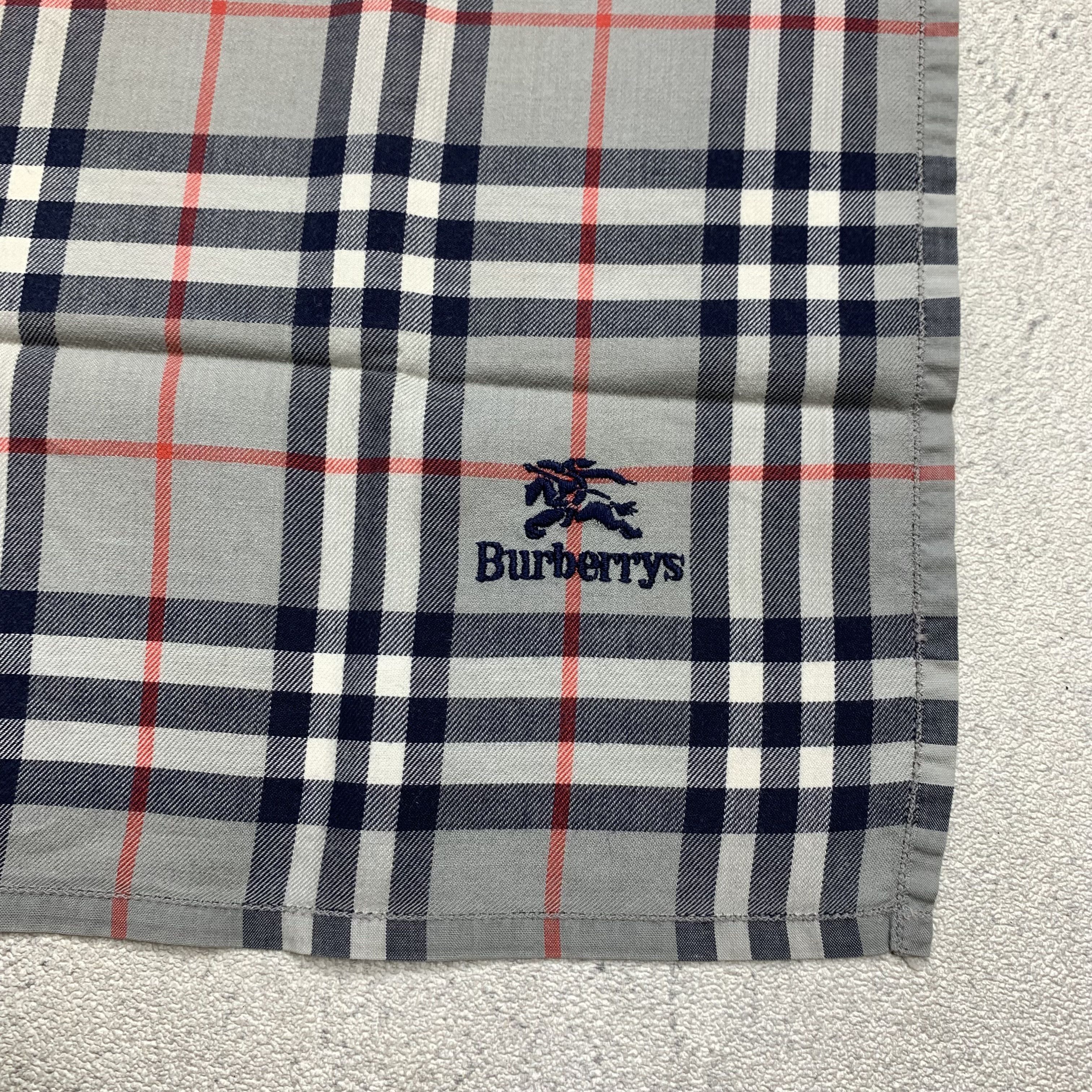 Burberry Burberry Handkerchief Neckerchief Bandana Scarf Size ONE SIZE - 3 Thumbnail