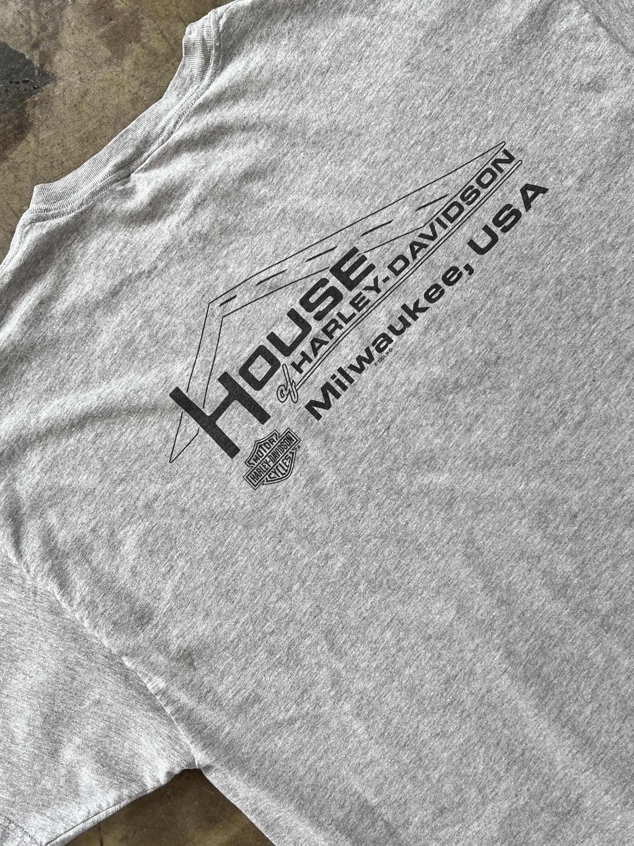 Harley Davidson × Vintage Vintage Harley Davidson 2001 House Milwaukee Motorcycle 2XL Size US XXL / EU 58 / 5 - 4 Thumbnail