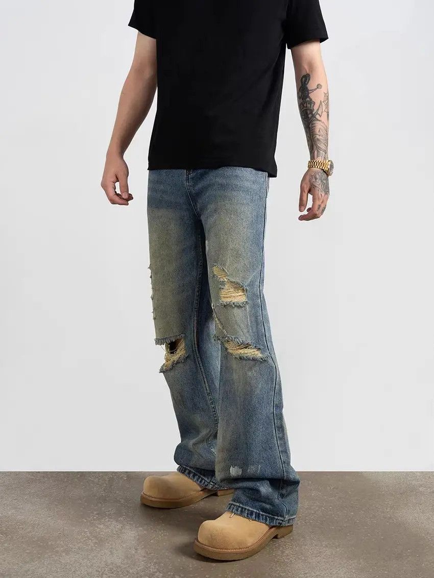 Designer × Japanese Brand Vintage Hip Hop Street Loose Casual Pants Size US 32 / EU 48 - 4 Thumbnail