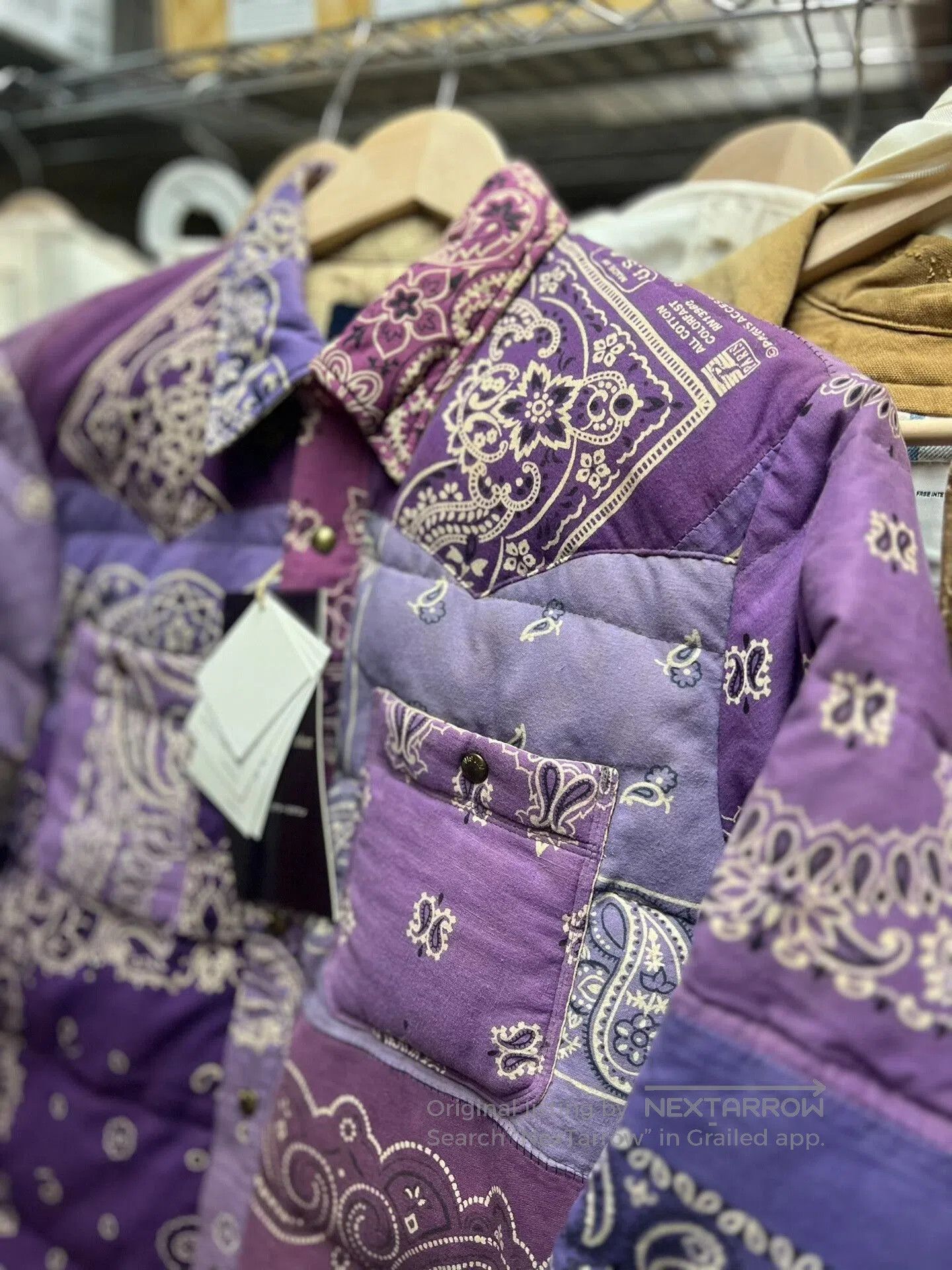 Visvim VISVIM Kerchief Down Jacket in Purple. Size US M / EU 48-50 / 2 - 3 Thumbnail