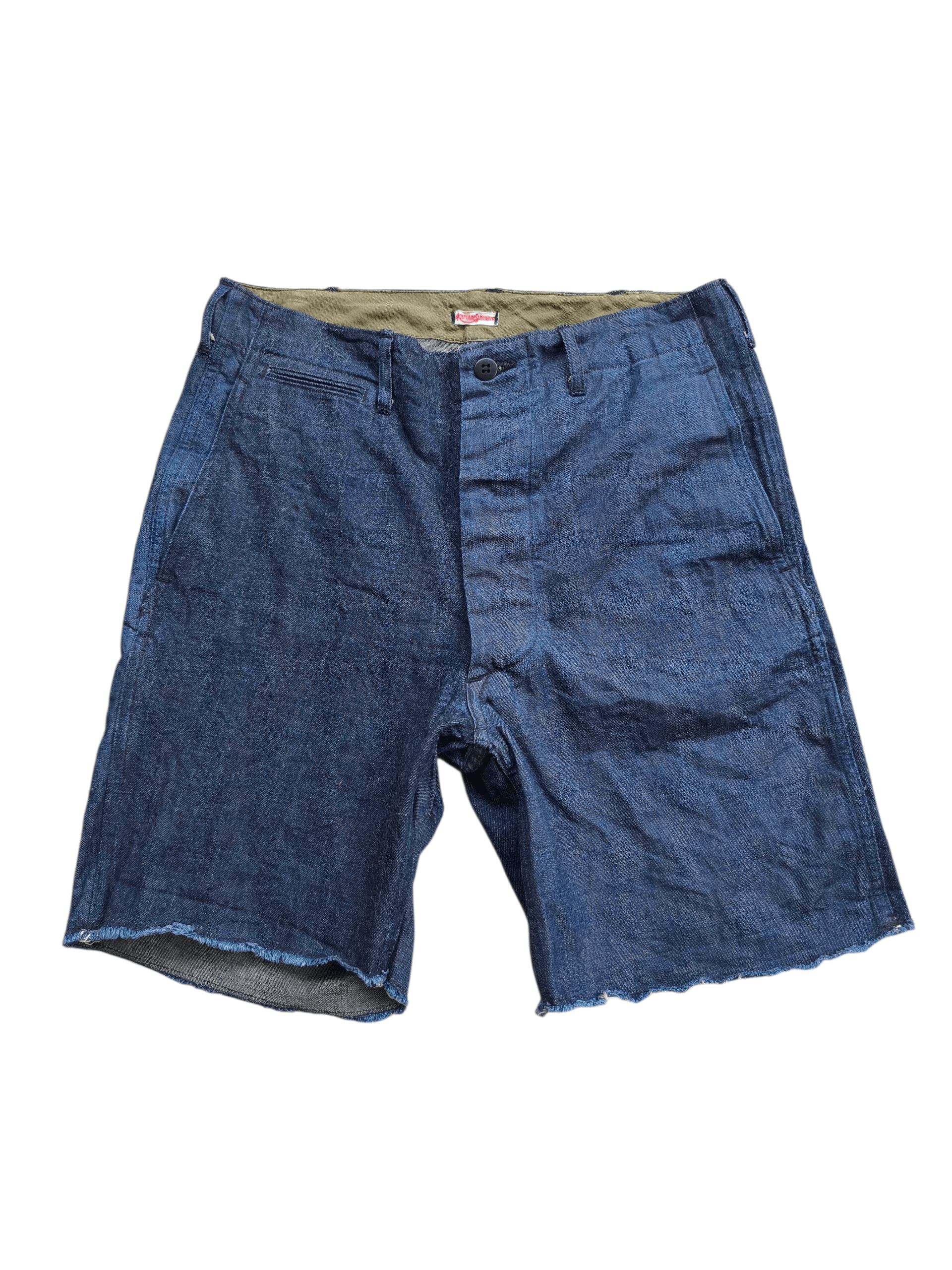 Kaptain Sunshine Kaptain sunshine indigo denim short Size US 30 / EU 46 - 1 Thumbnail
