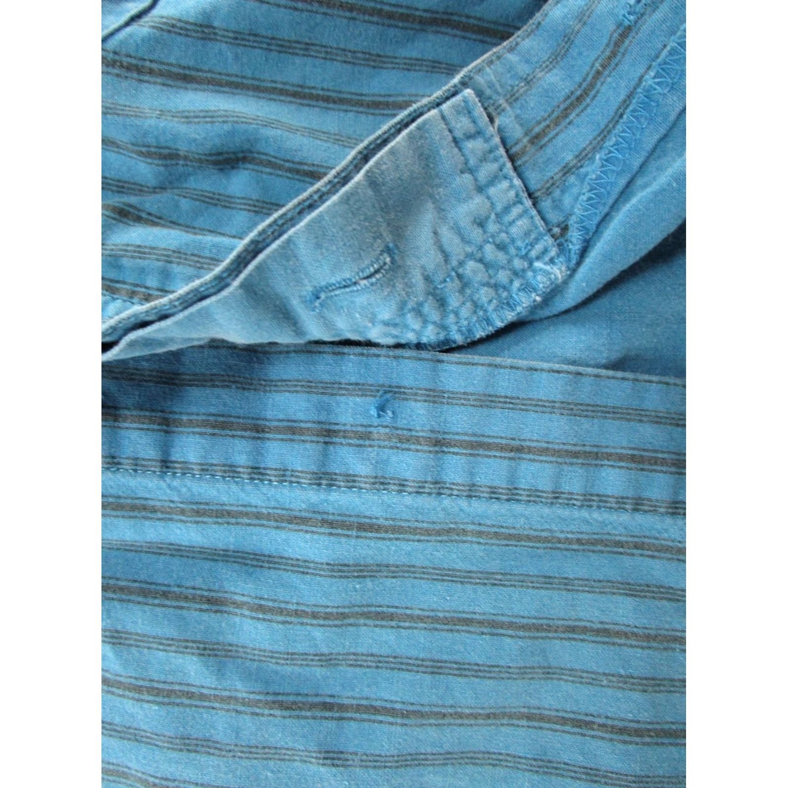 Bugle Boy VINTAGE Bugle Boy Button-Up Shirt Blue Long Sleeve Size L Size US L / EU 52-54 / 3 - 6 Thumbnail