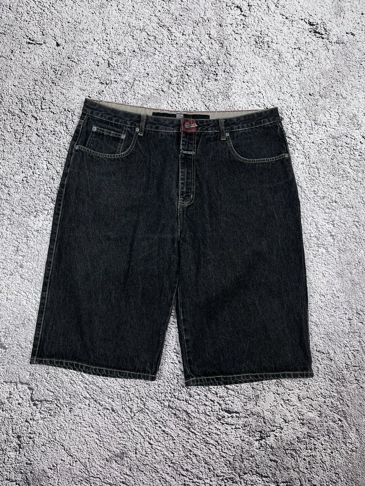 Marithe + Francois Girbaud Vintage 90s Marithe Francois Girbaud Baggy Shorts 38 Size US 38 / EU 54 - 1 Thumbnail