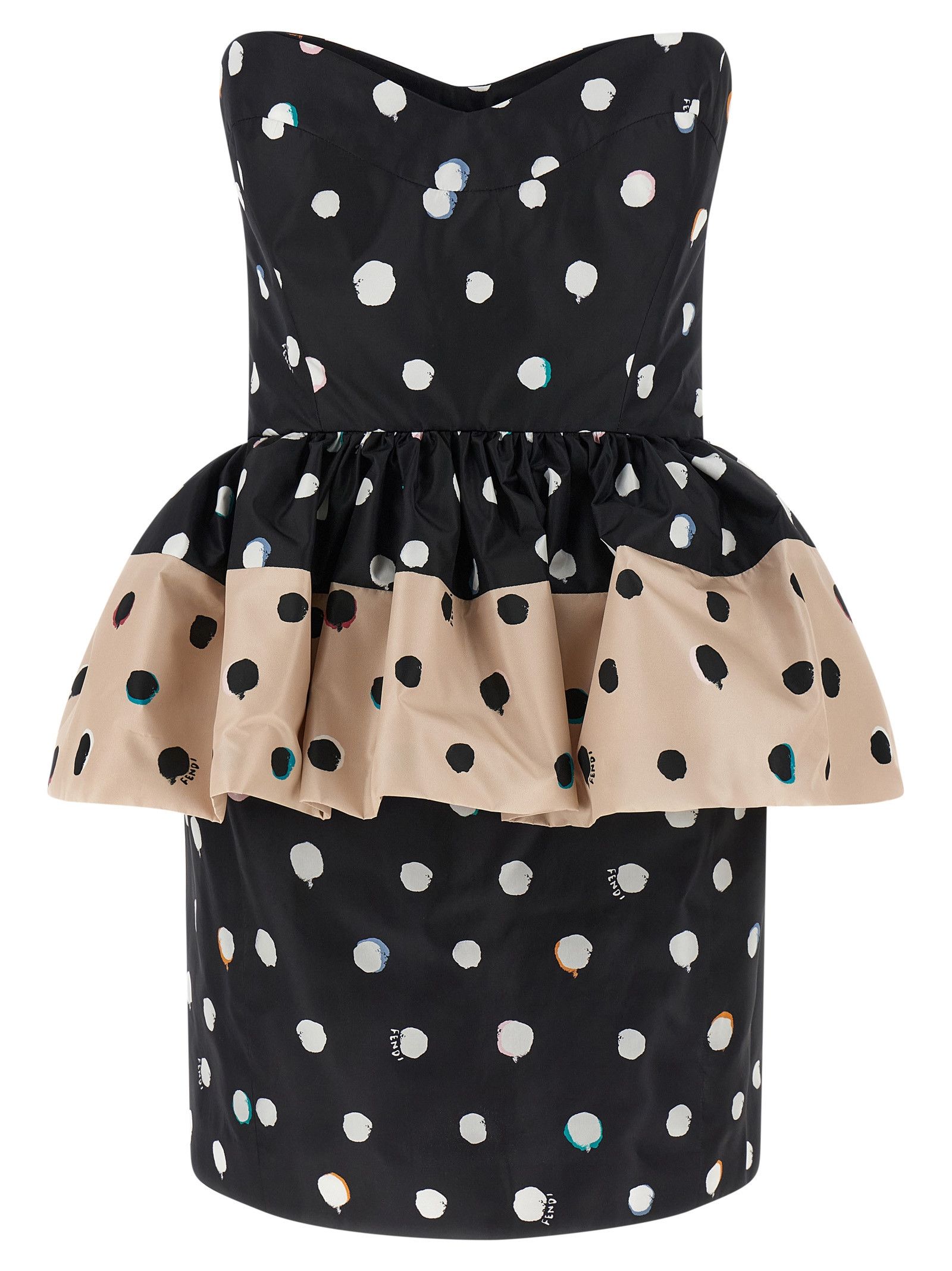 Fendi 'Falena Dots' dress Size XS / US 0-2 / IT 36-38 - 1 Thumbnail