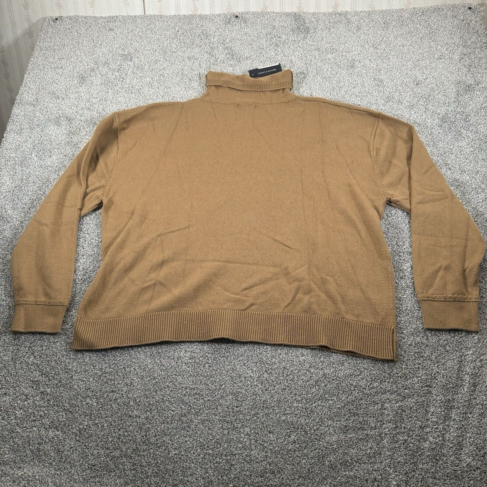 Tommy Hilfiger Tommy Hilfiger Sweater Women XL Relaxed Mockneck Academia Size XL / US 12-14 / IT 48-50 - 12 Thumbnail
