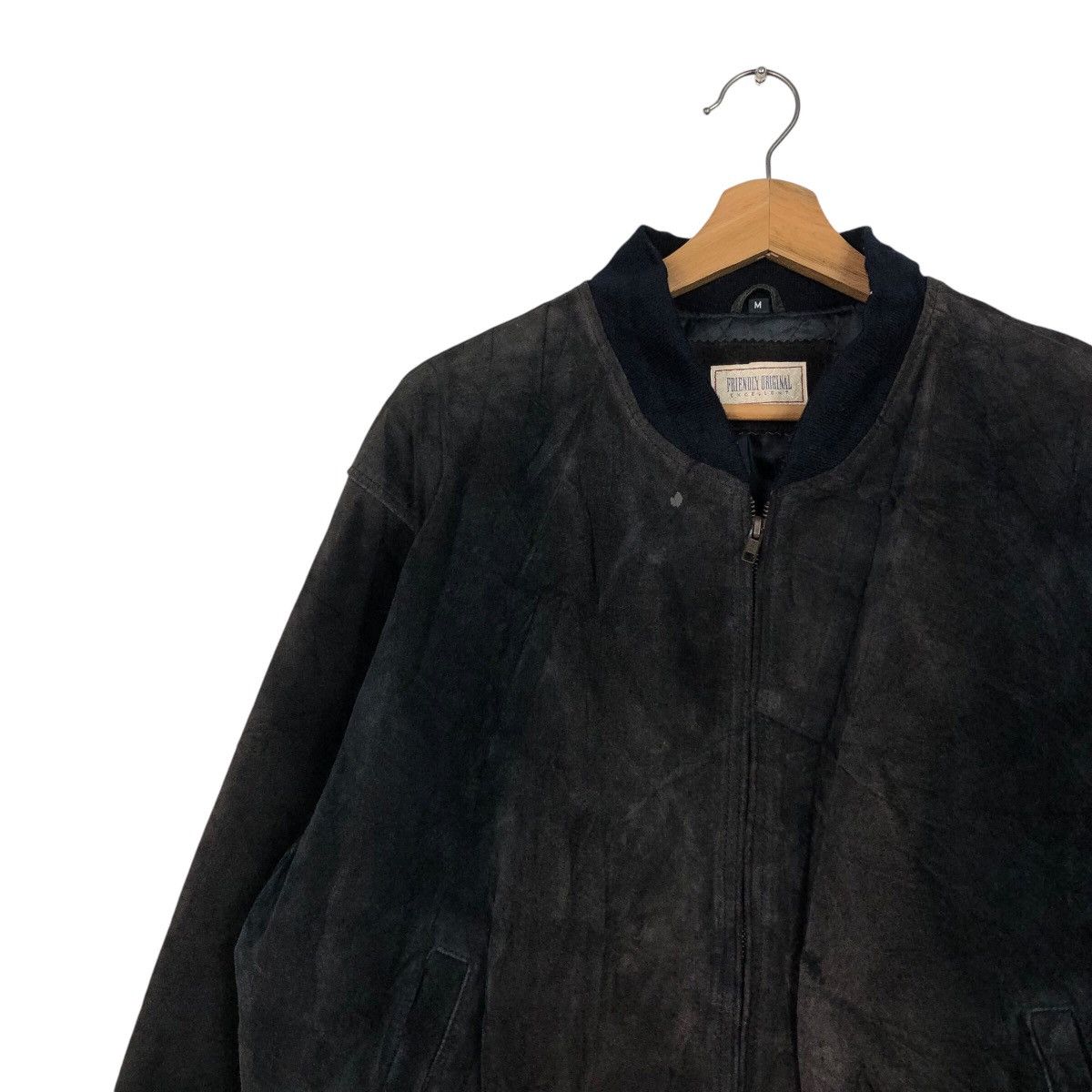 Japanese Brand 📌Vintage Leather Jacket Friendly Original Issey Miyake Size US M / EU 48-50 / 2 - 8 Thumbnail