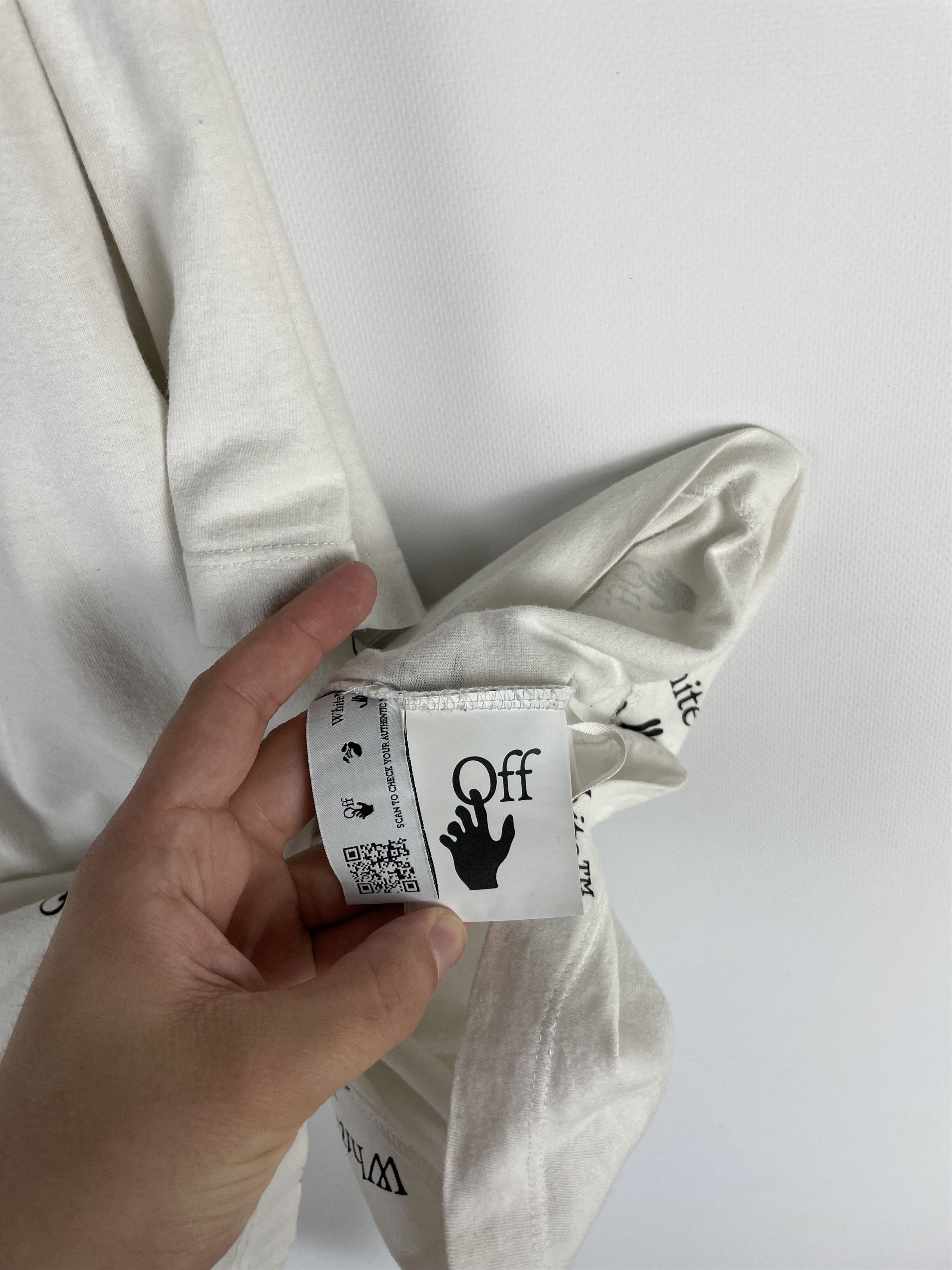 Off-White Off-white Monogram Tee Size US L / EU 52-54 / 3 - 7 Thumbnail