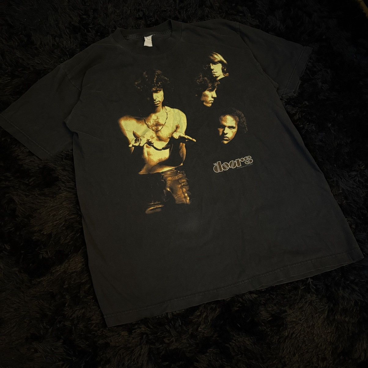 Band Tees × Vintage Vintage 90s The Doors Jim Morrison Tee Size US XL / EU 56 / 4 - 1 Thumbnail