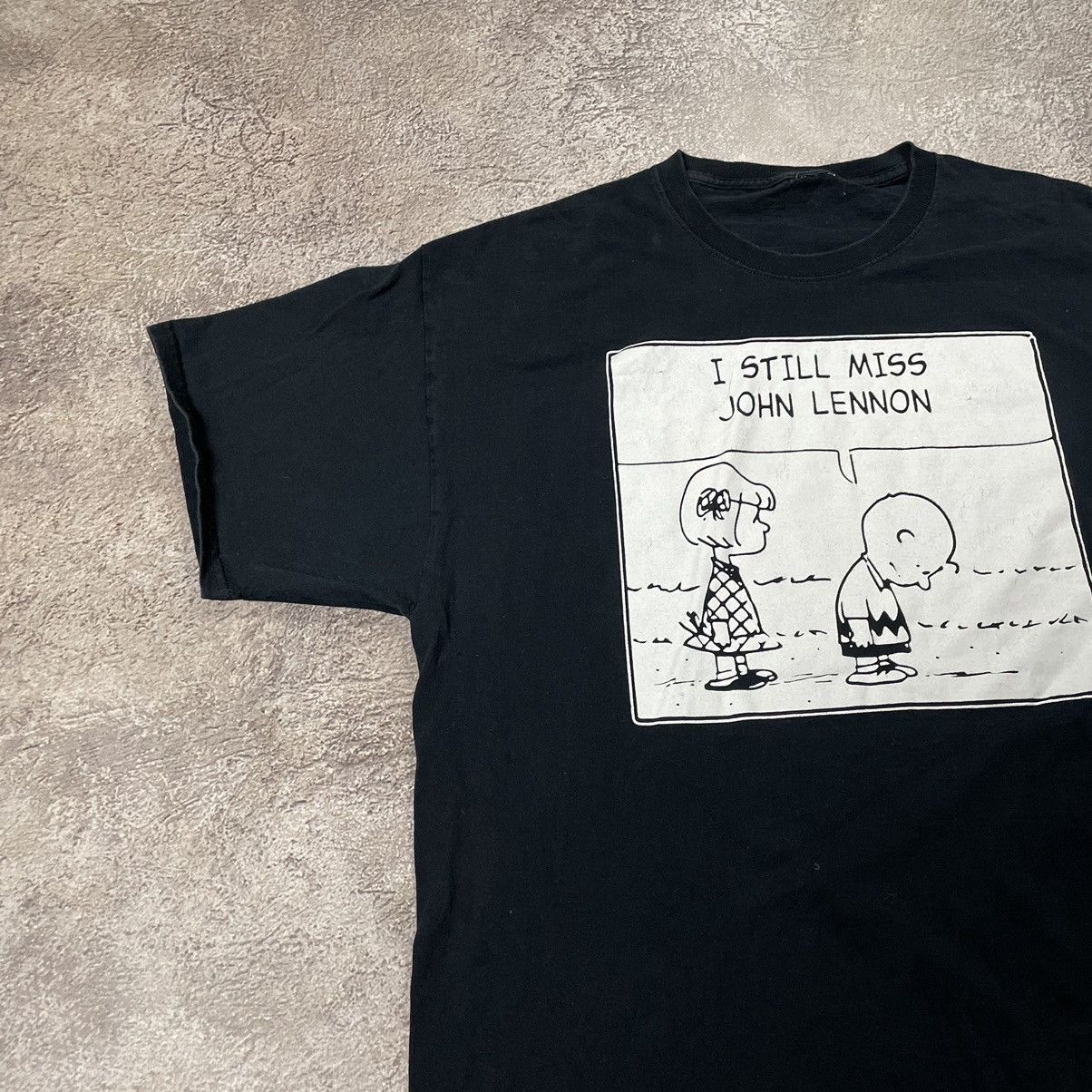 Vintage Vintage Y2K ADULT “ I STILL MISS JOHN LENNON “ FUNNY BuyTee Size US L / EU 52-54 / 3 - 3 Thumbnail