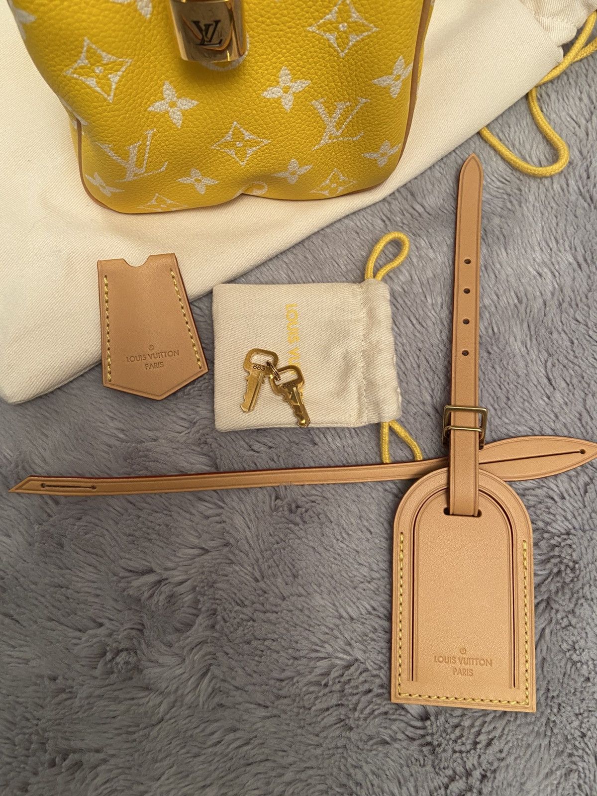 Louis Vuitton × Pharrell LOUIS VUITTON SS24 SOFT SPEEDY P9 BANDOULIÈRE 25 IN Yellow Size ONE SIZE - 15 Thumbnail