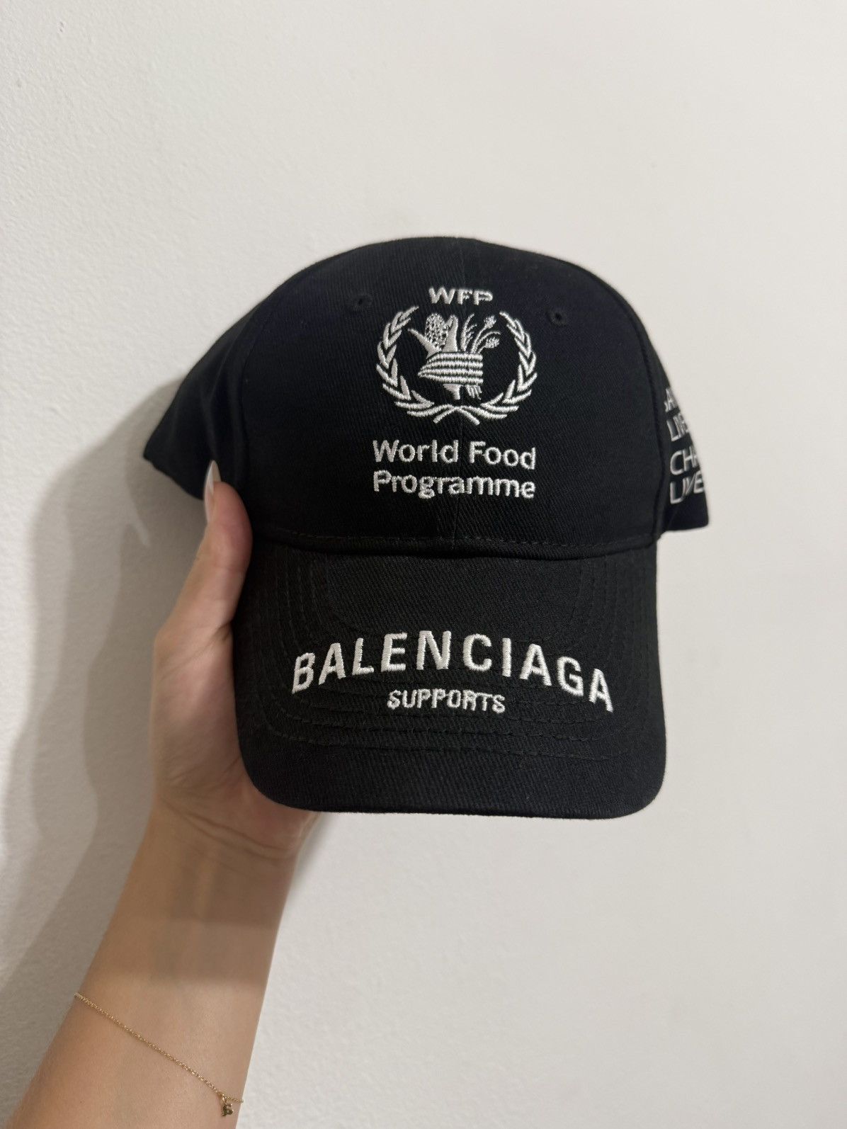 Balenciaga WFP Balenciaga Cap *Rare* Size ONE SIZE - 5 Thumbnail