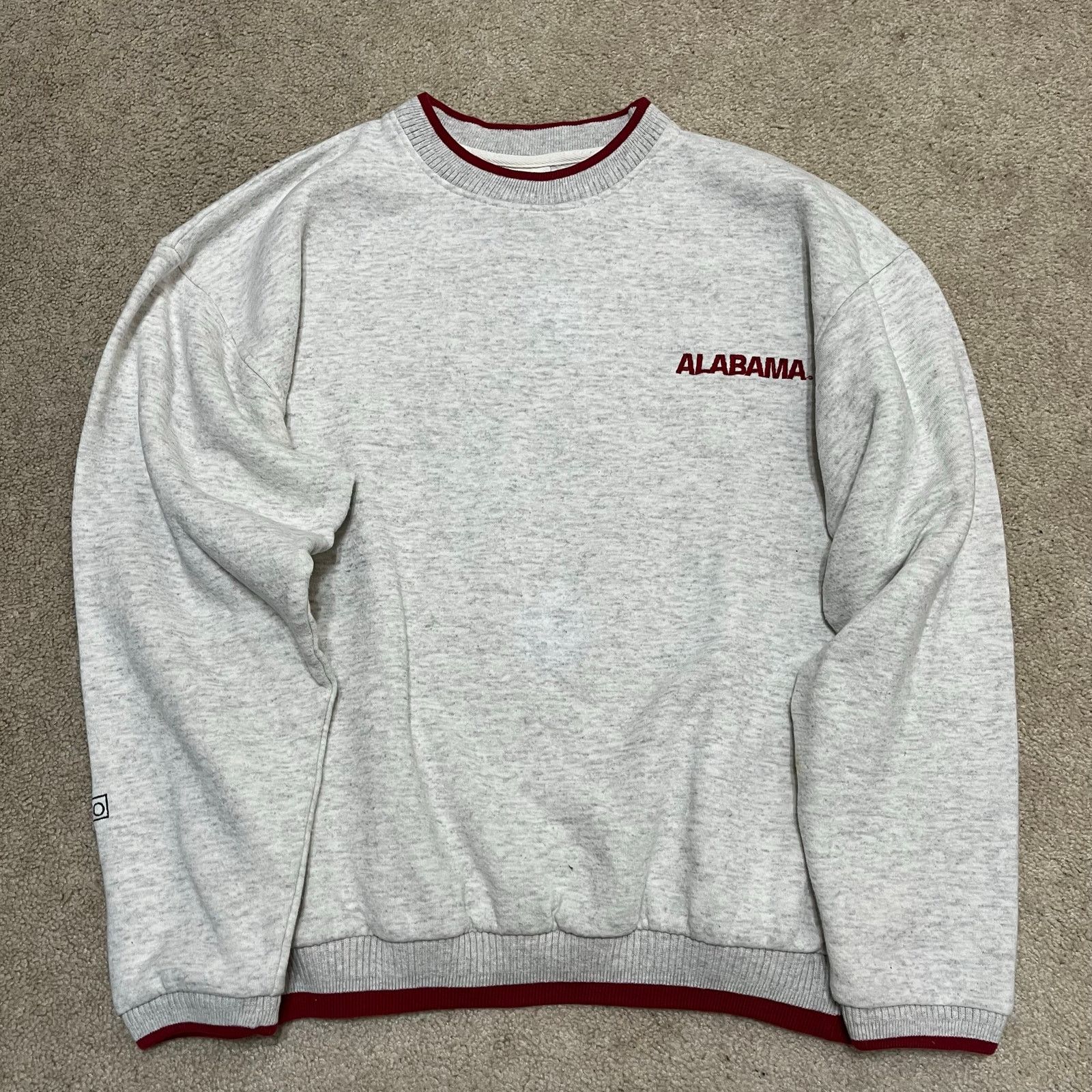 Other Vintage Alabama Crimson Tide Varsity Collar Grey Crewneck L Size US L / EU 52-54 / 3 - 1 Thumbnail