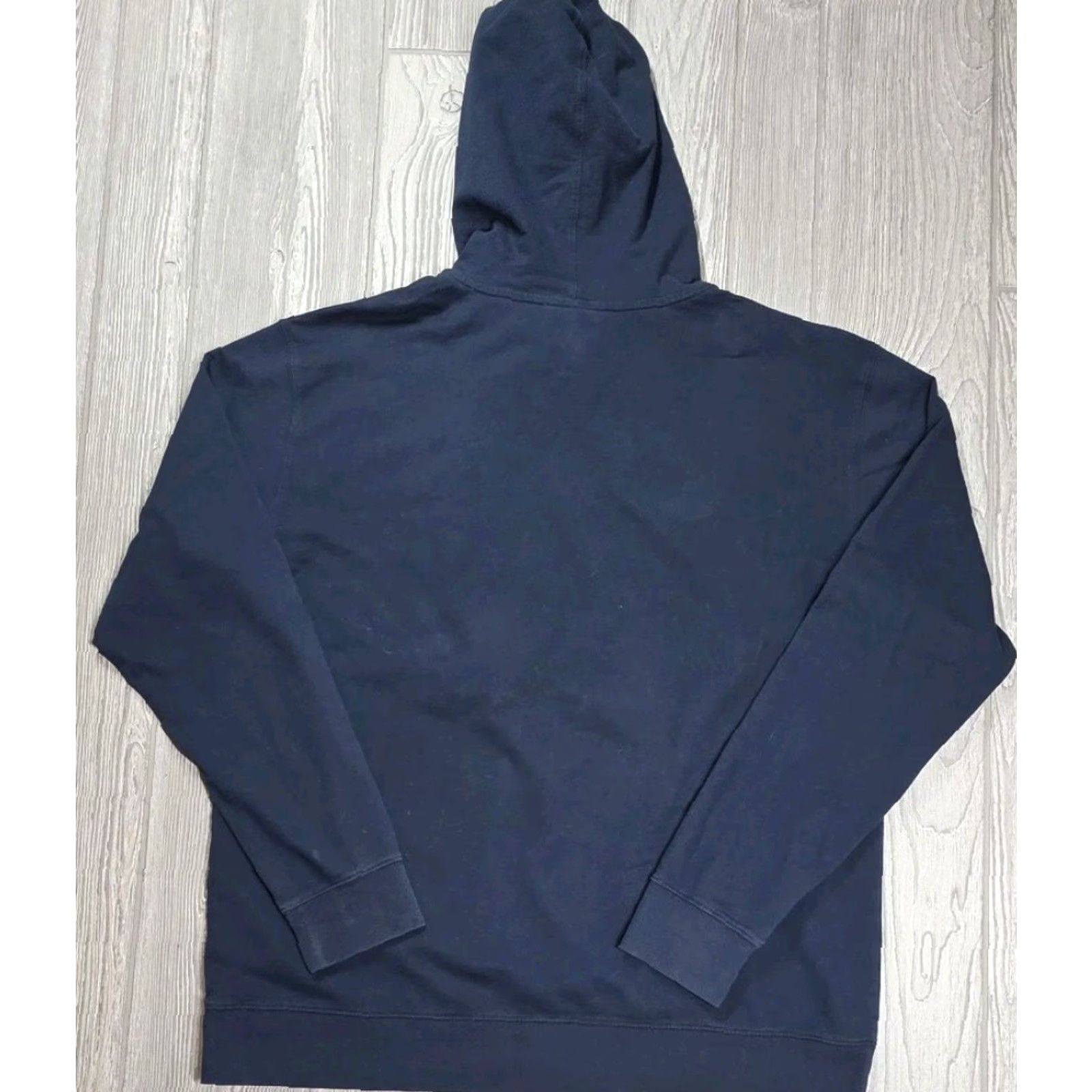 Spell Barbell Hoodie Men XL Blue Lightweight Logo Spell out Sweatshirt Hoodie Pullover Size US XL / EU 56 / 4 - 6 Thumbnail