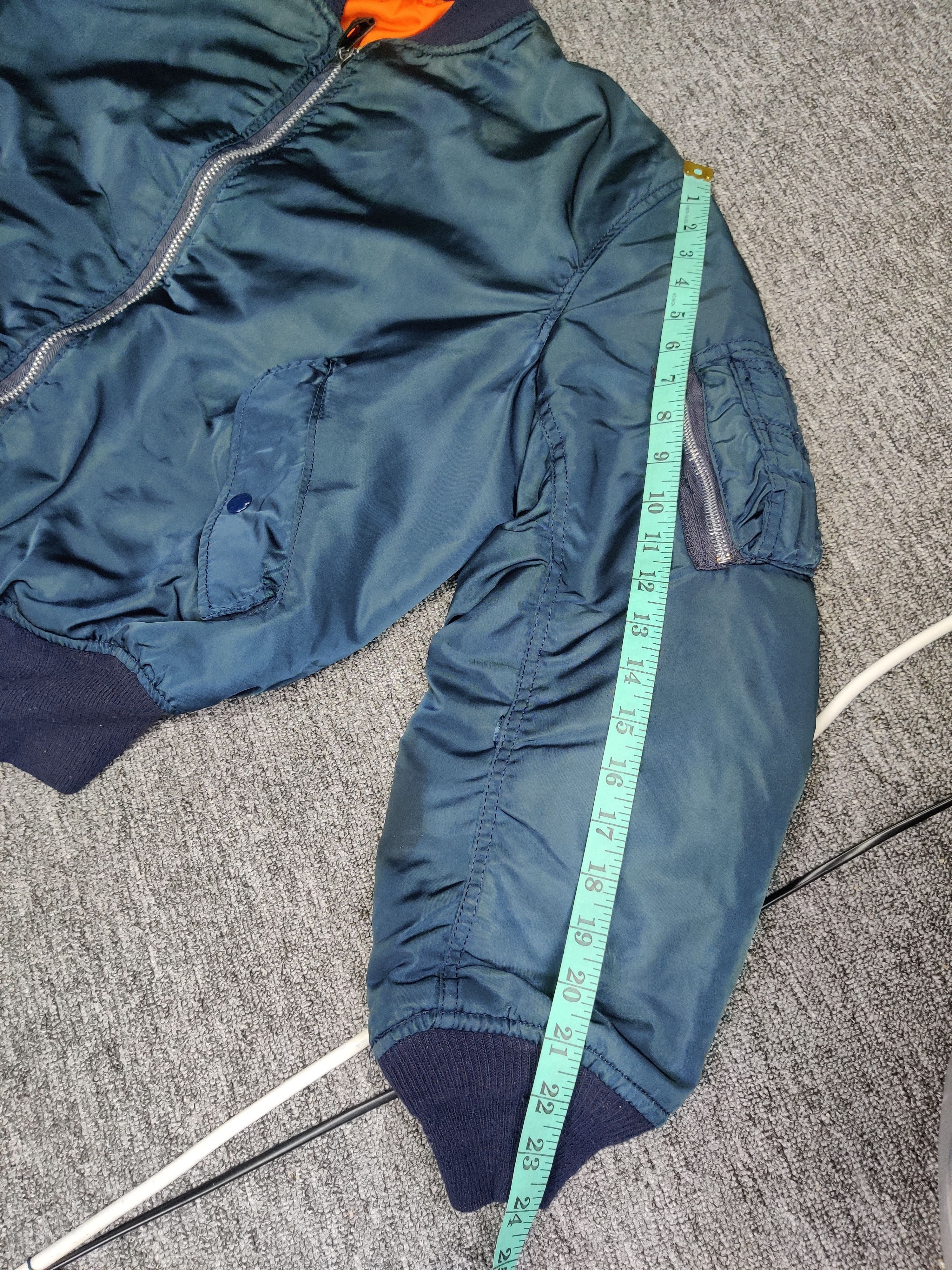 Alpha Industries Vintage 90s Alpha Industries MA-1 Flight Bomber Jacket Size US L / EU 52-54 / 3 - 15 Thumbnail