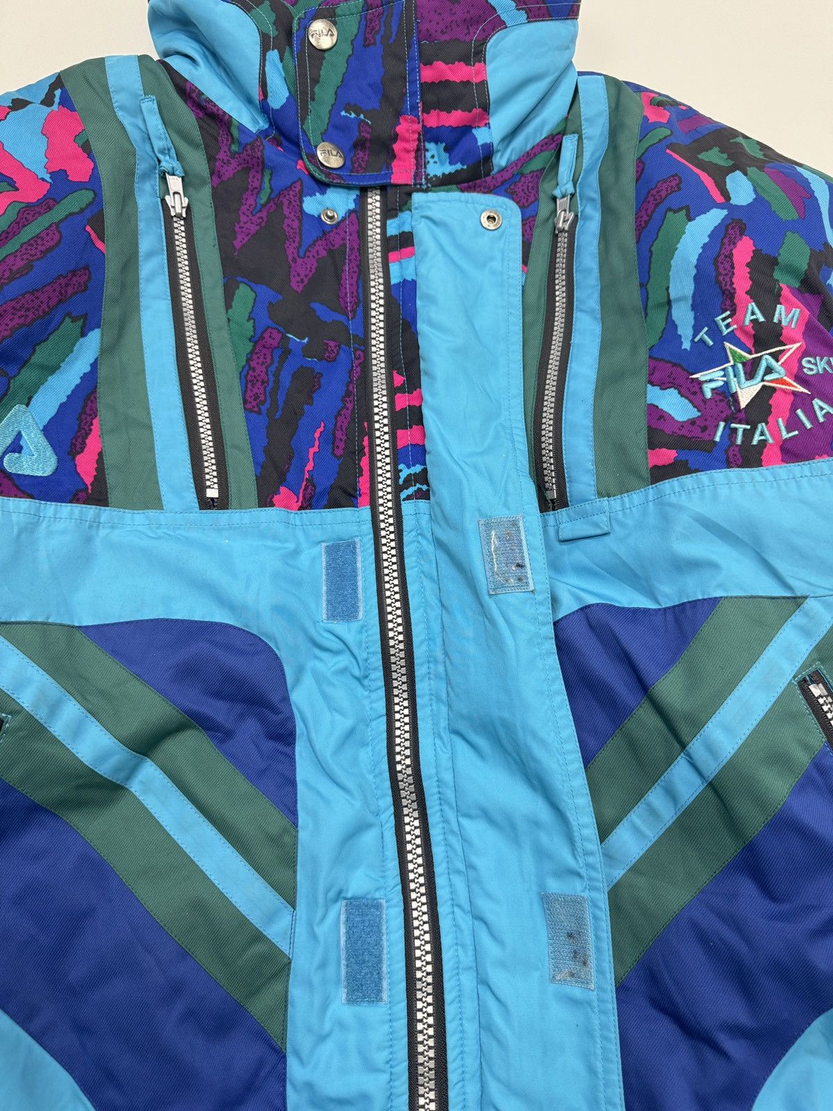 Fila Fila vintage women's ski jacket Size L / US 10 / IT 46 - 6 Thumbnail