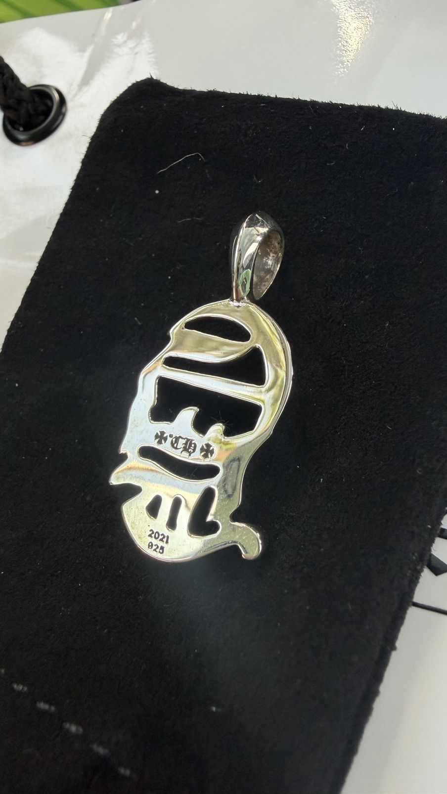 Chrome Hearts Chrome Hearts CH Sterling Silver Pendant Size ONE SIZE - 4 Thumbnail