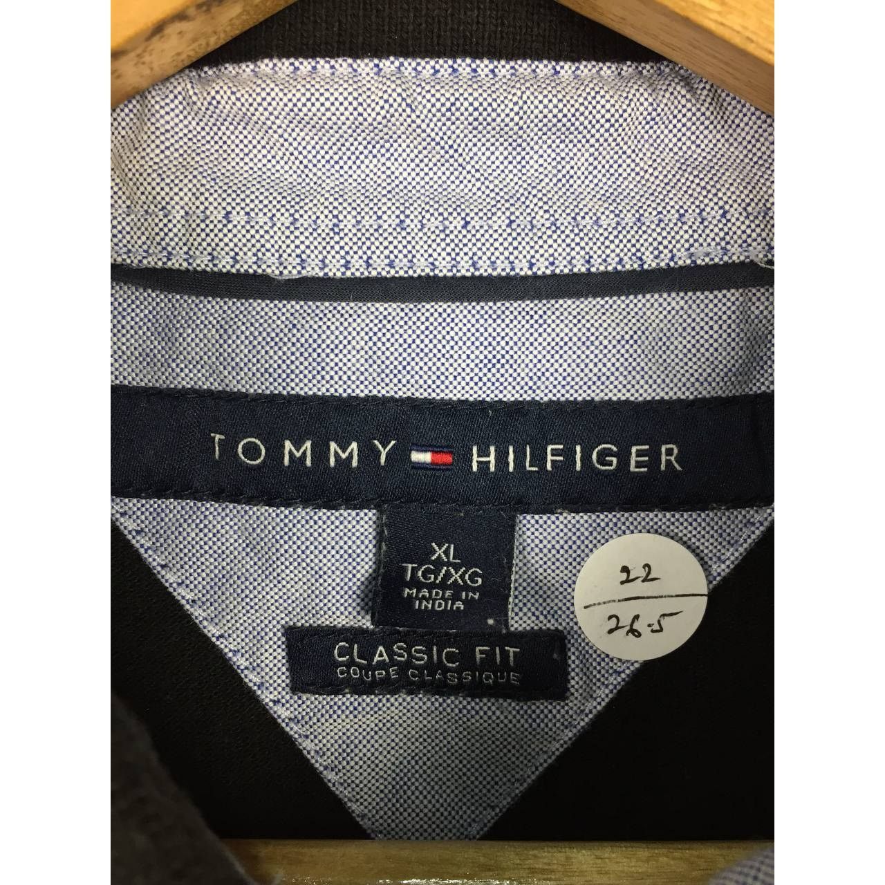 Tommy Hilfiger Tommy Hilfiger Small Logo Classic Fit Striped Polo Shirt Size US L / EU 52-54 / 3 - 8 Thumbnail