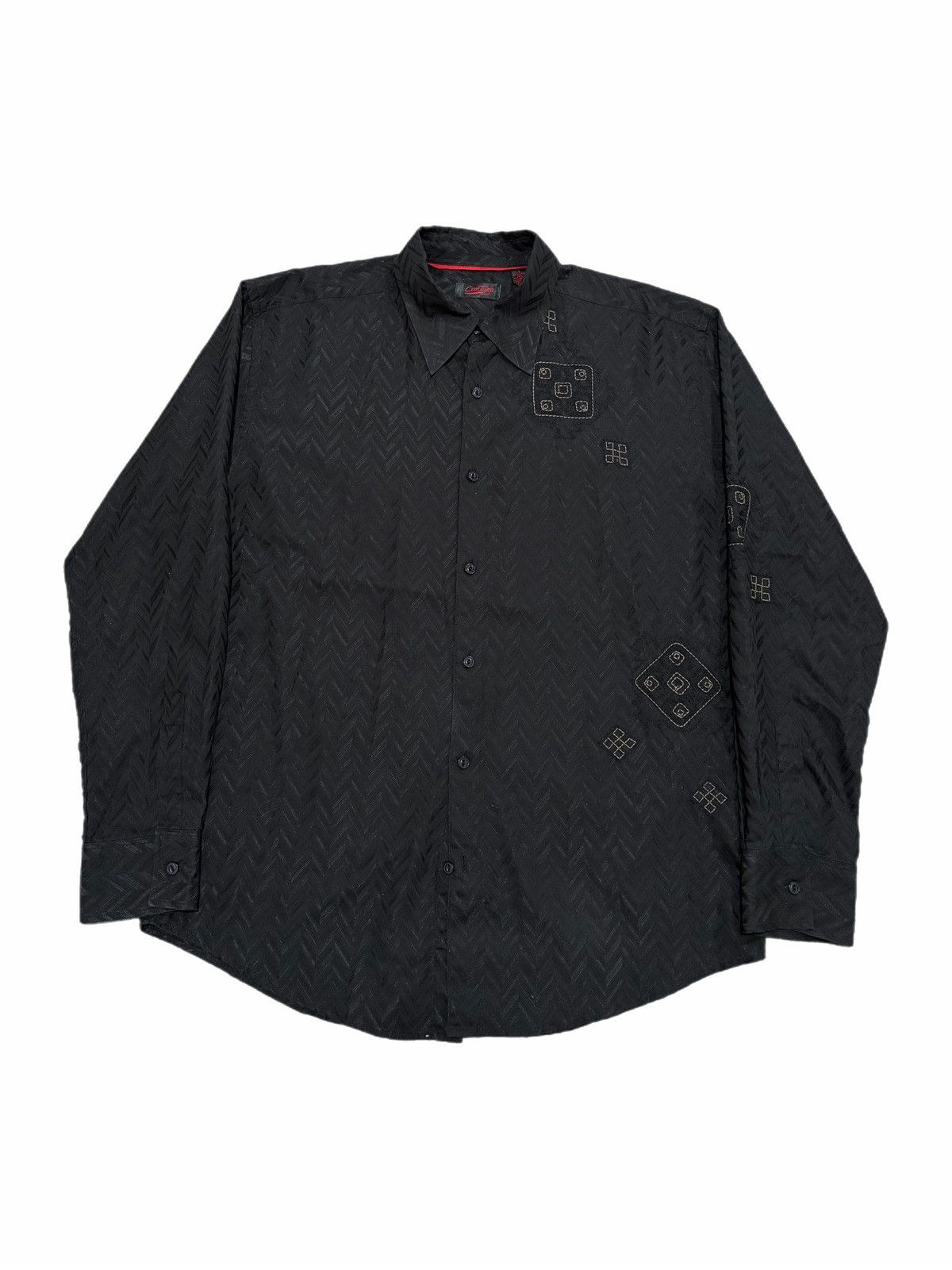 Other Contigo Men's Black Long Sleeve Button Down Shirt Size Large Size US L / EU 52-54 / 3 - 1 Thumbnail