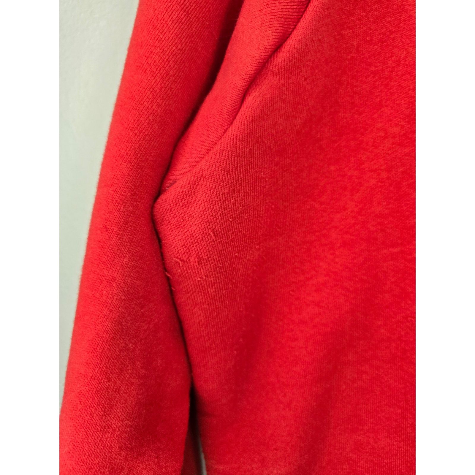 Fruit Of The Loom × Vintage Vintage Blank Red Crewneck Fruit Of The Loom XL Sweatshirt Size US XL / EU 56 / 4 - 3 Thumbnail