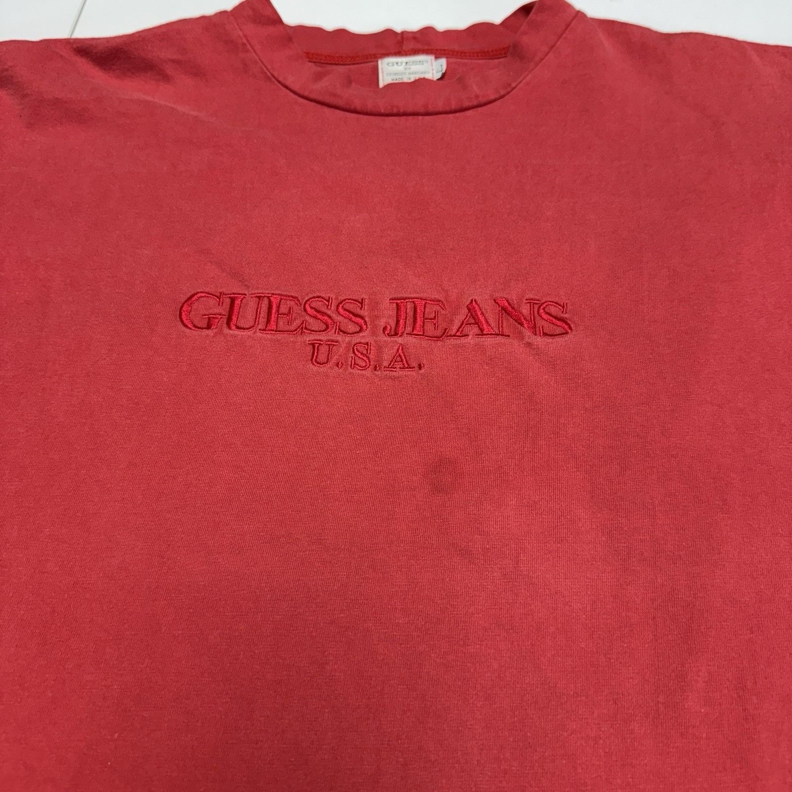Guess Vintage Guess Jeans USA Long Sleeve Shirt Georges Marciano 8 Size US L / EU 52-54 / 3 - 5 Thumbnail