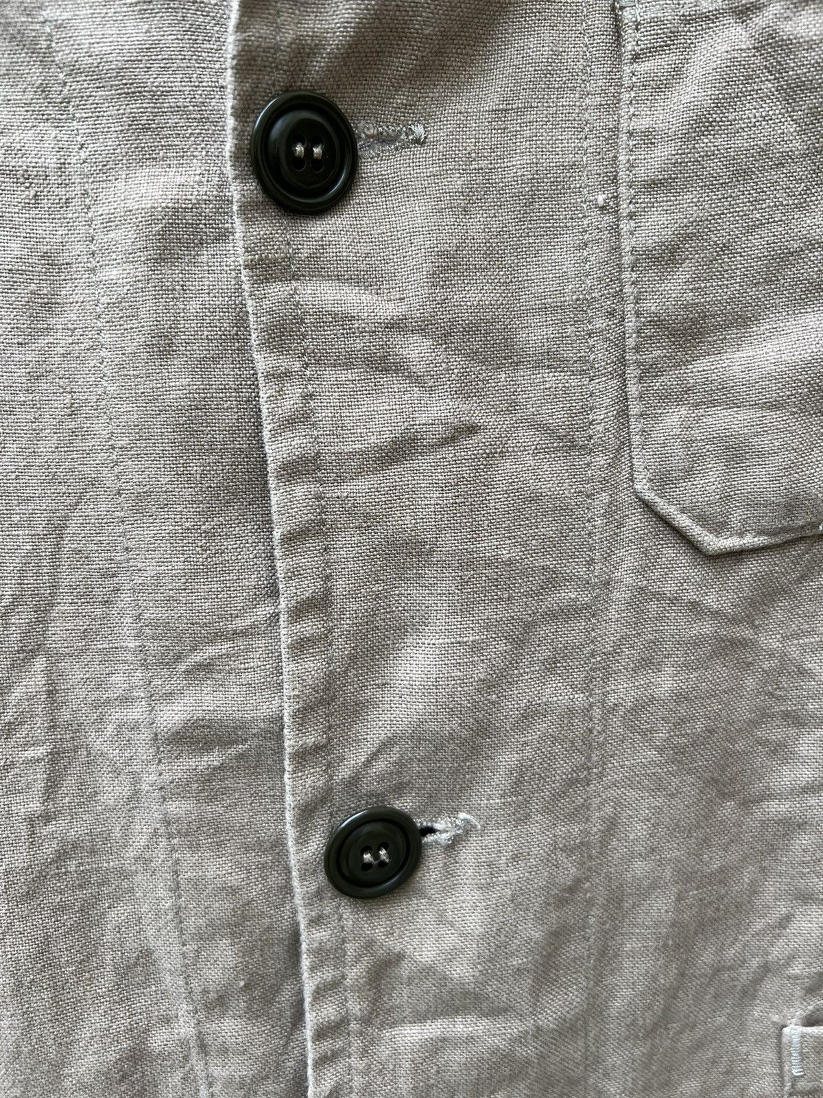 Vintage Vintage Yarmo England 100% Linen Work Jacket Size US M / EU 48-50 / 2 - 8 Thumbnail